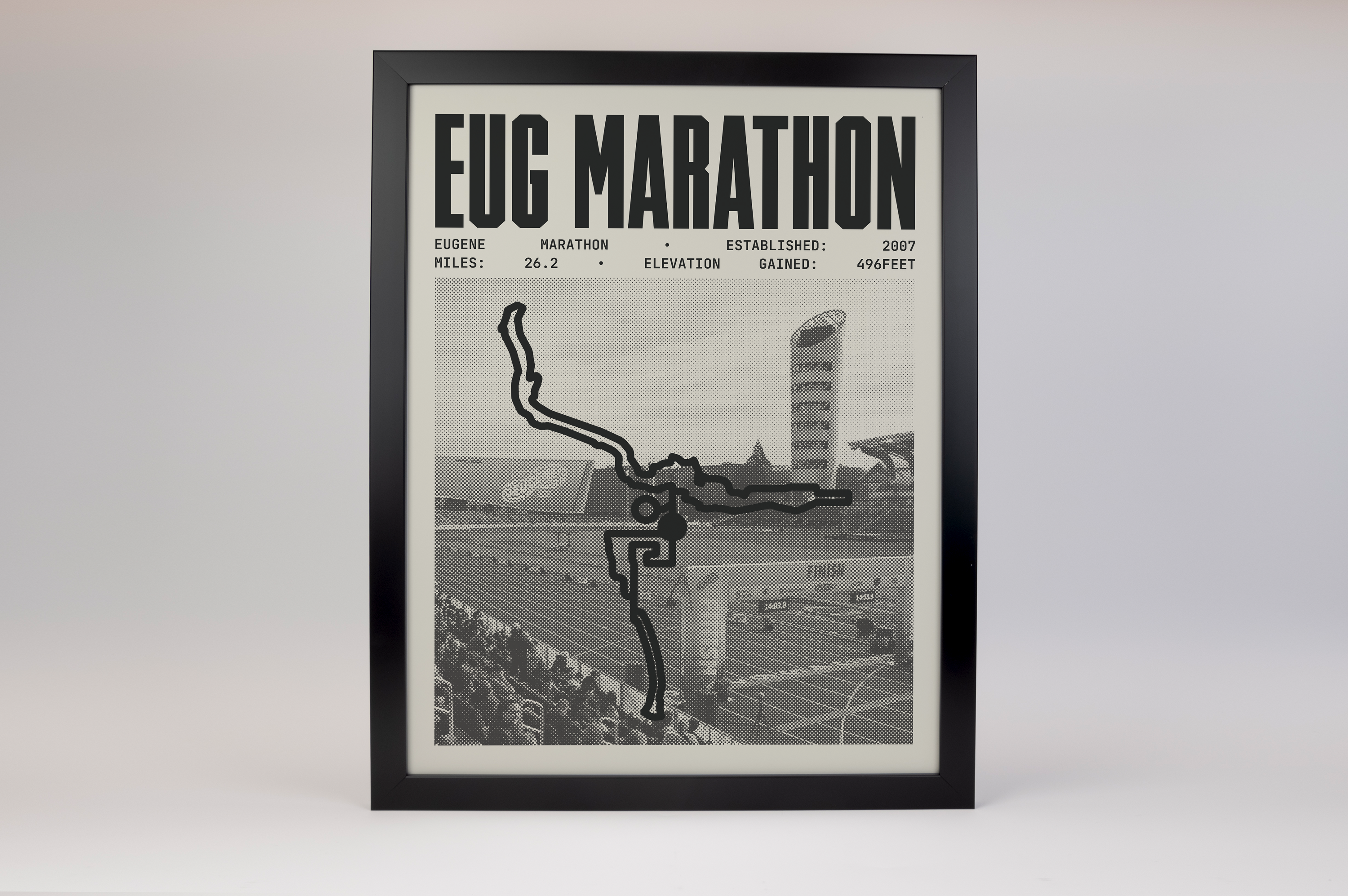 Eugene Marathon Poster