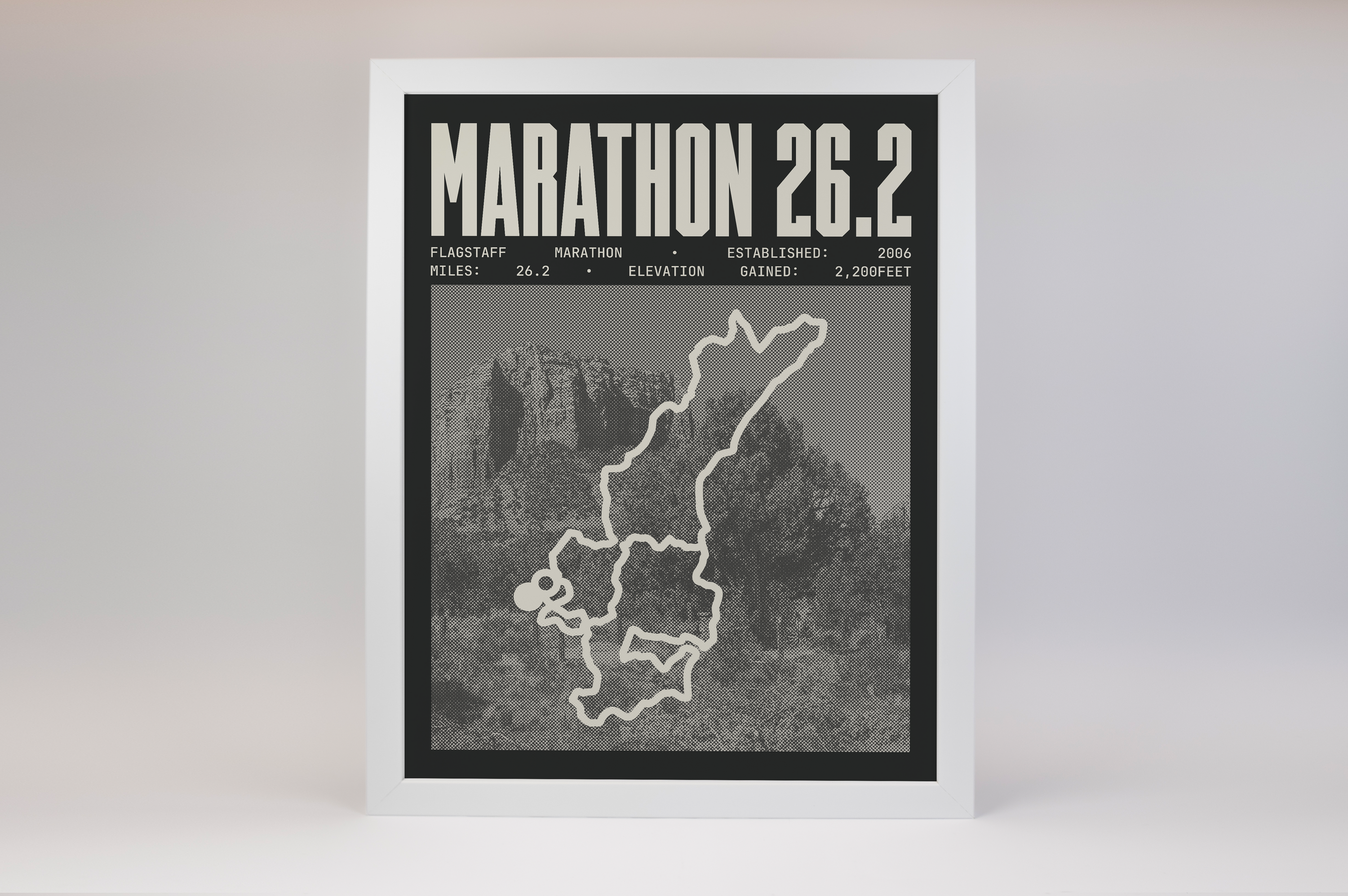 Flagstaff Marathon Poster
