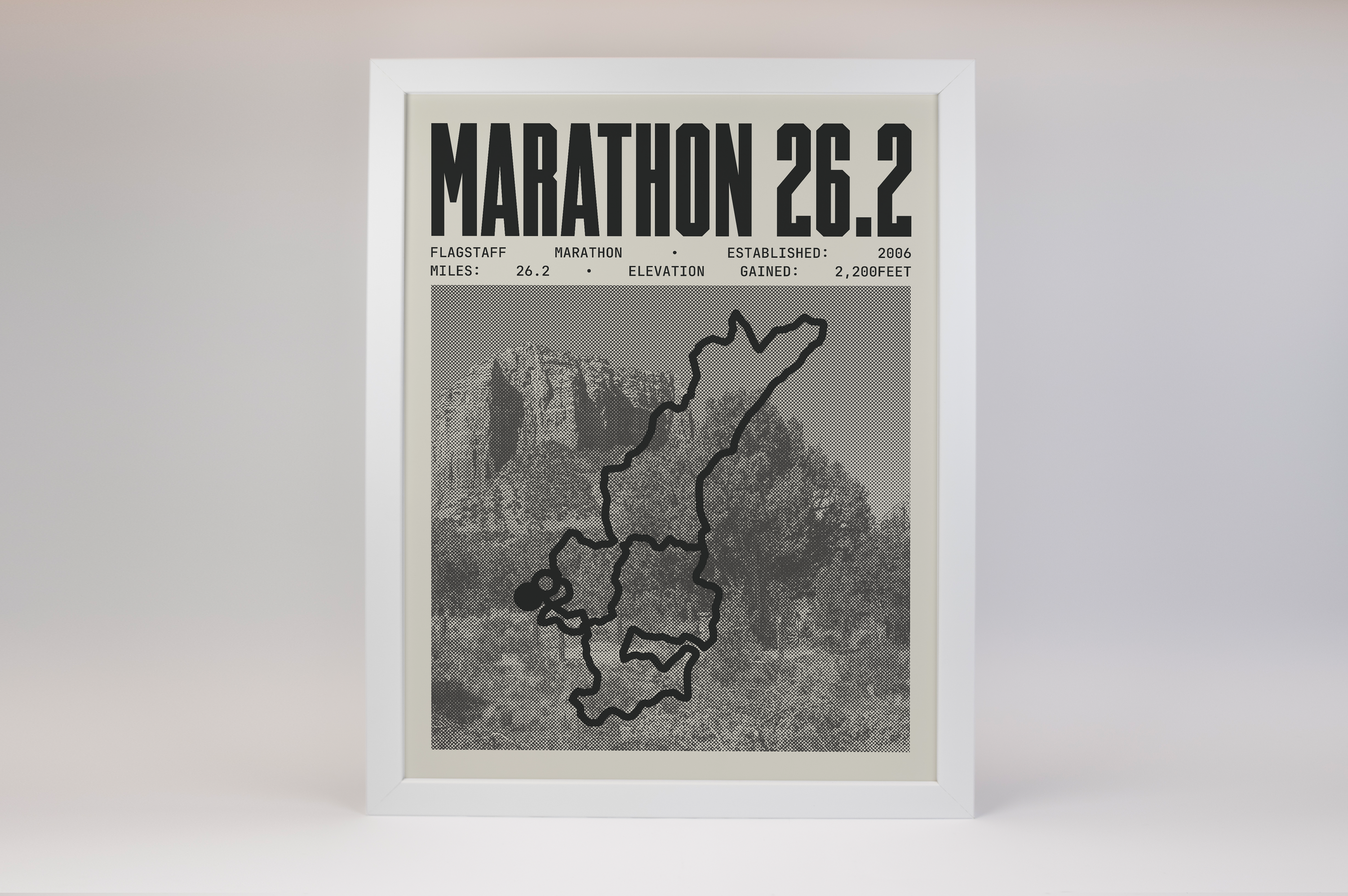 Flagstaff Marathon Poster