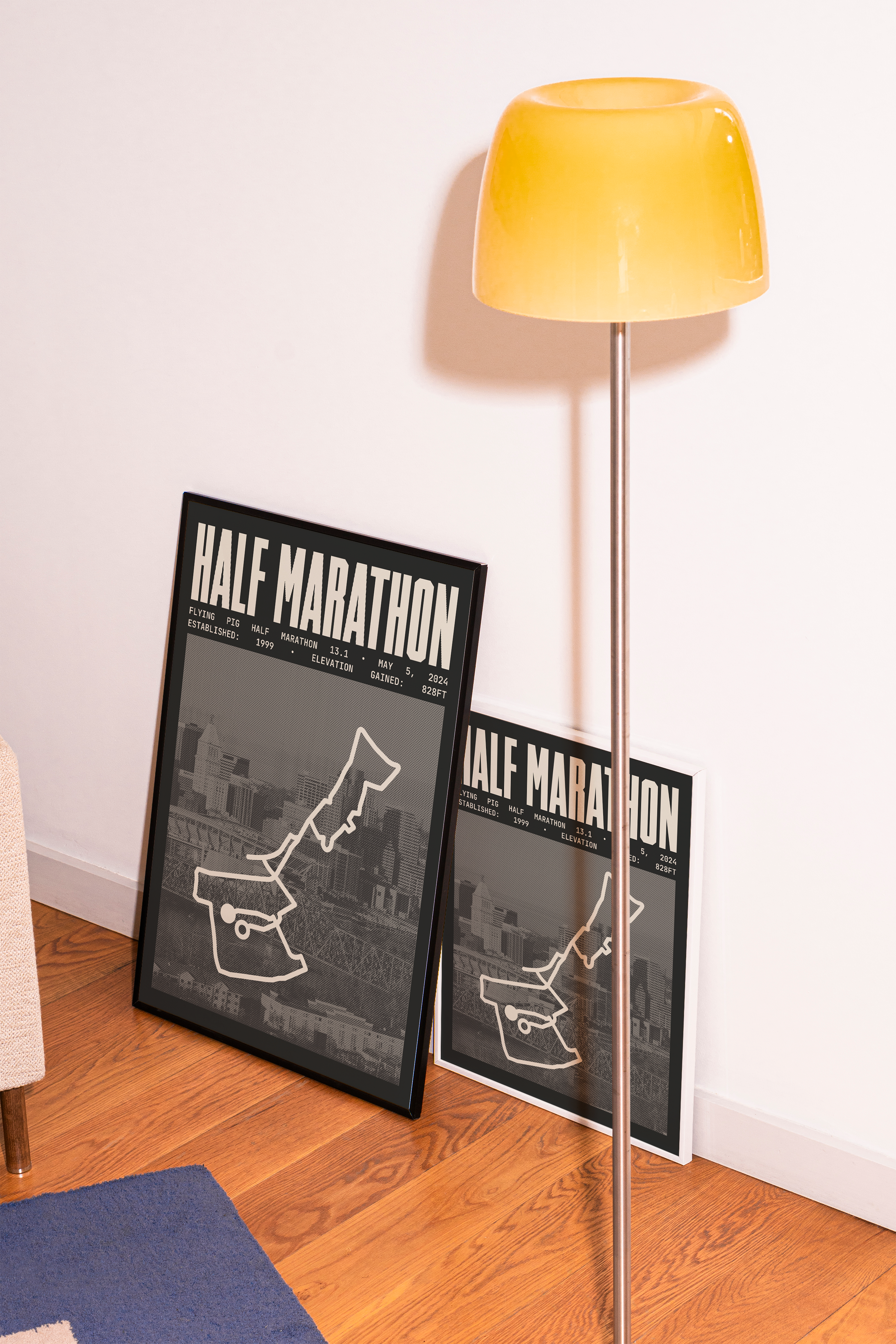 Flying Pig Half-Marathon Poster