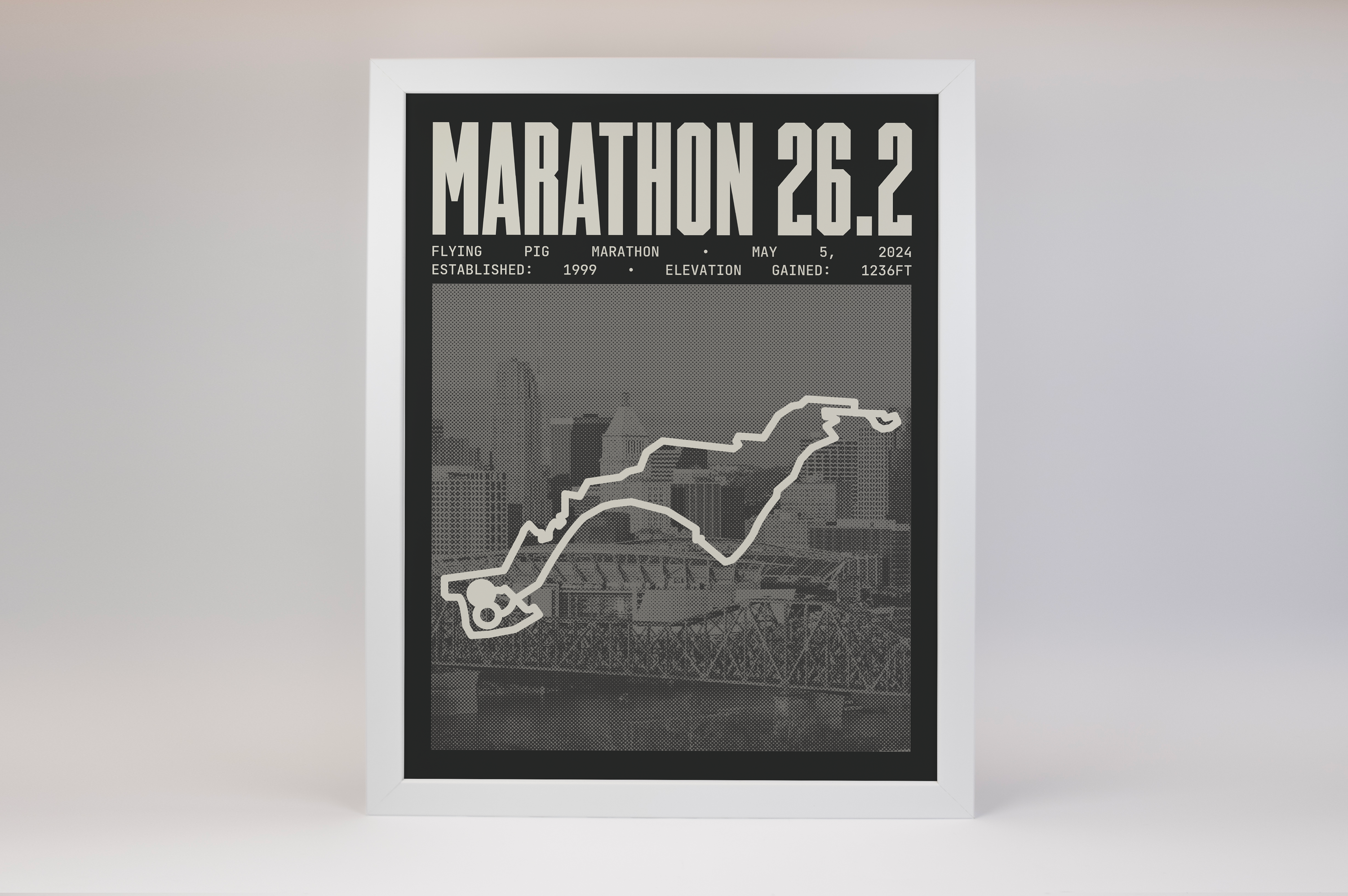 Flying Pig Marathon Poster