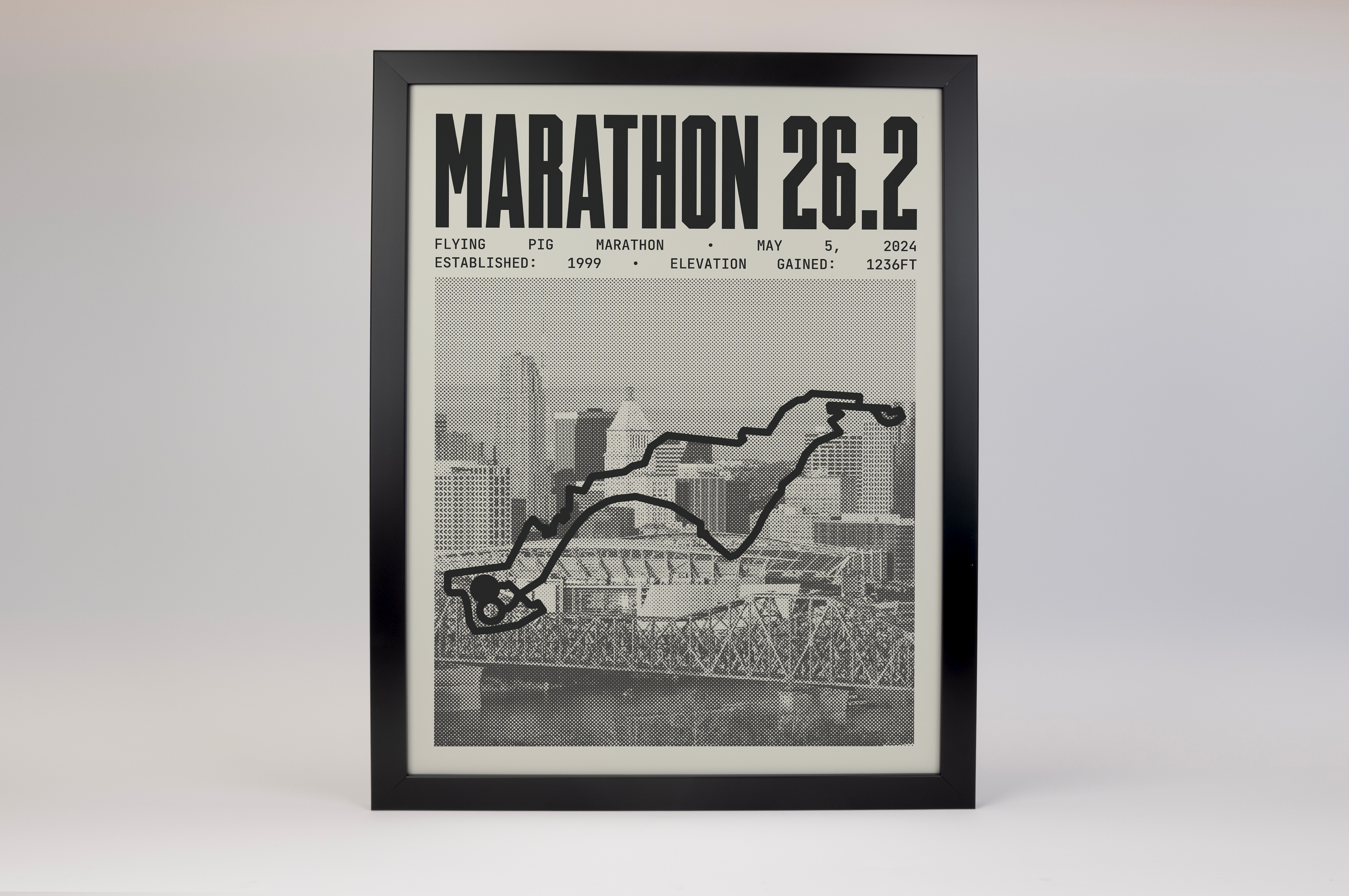 Flying Pig Marathon Poster