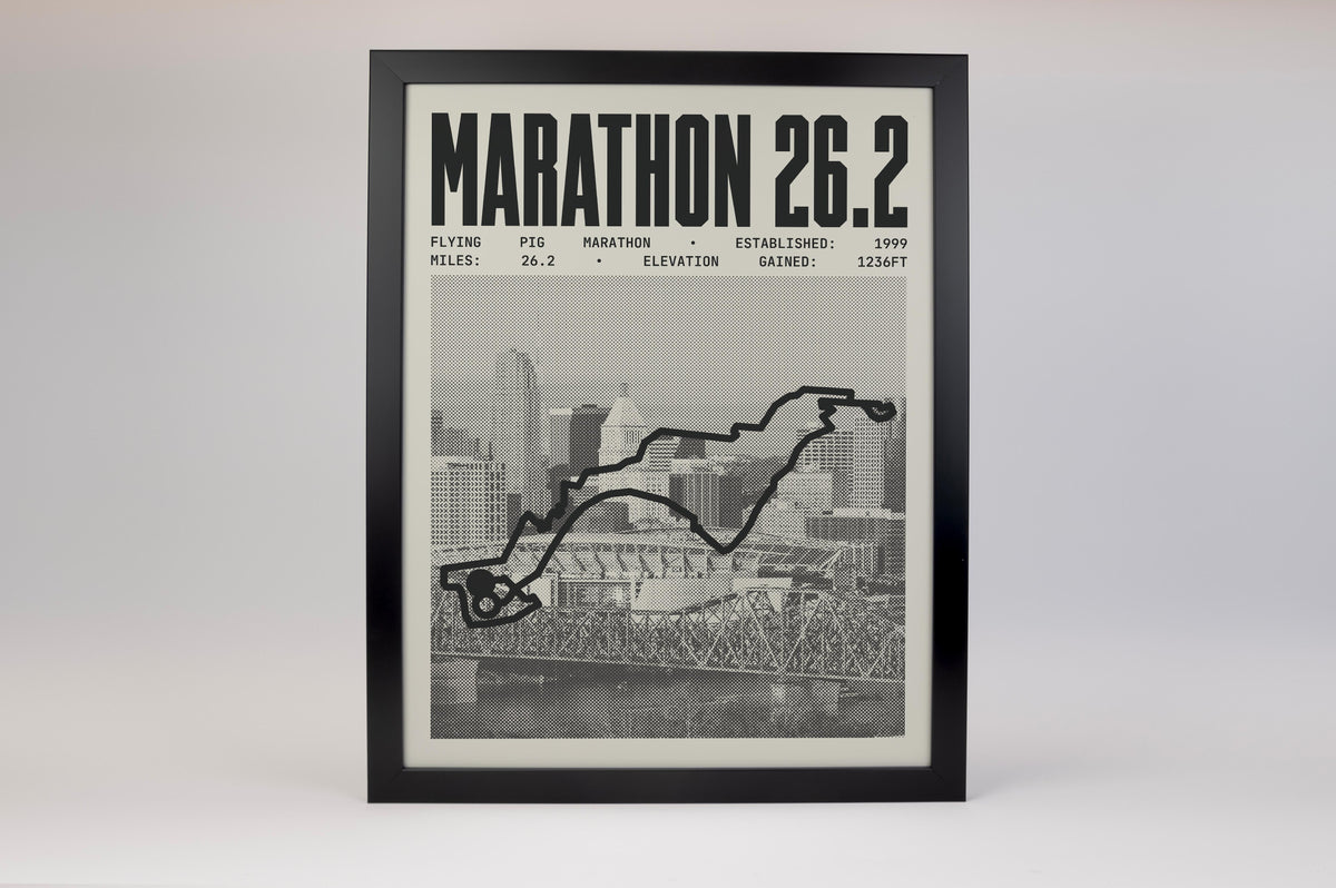 Flying Pig Marathon Poster