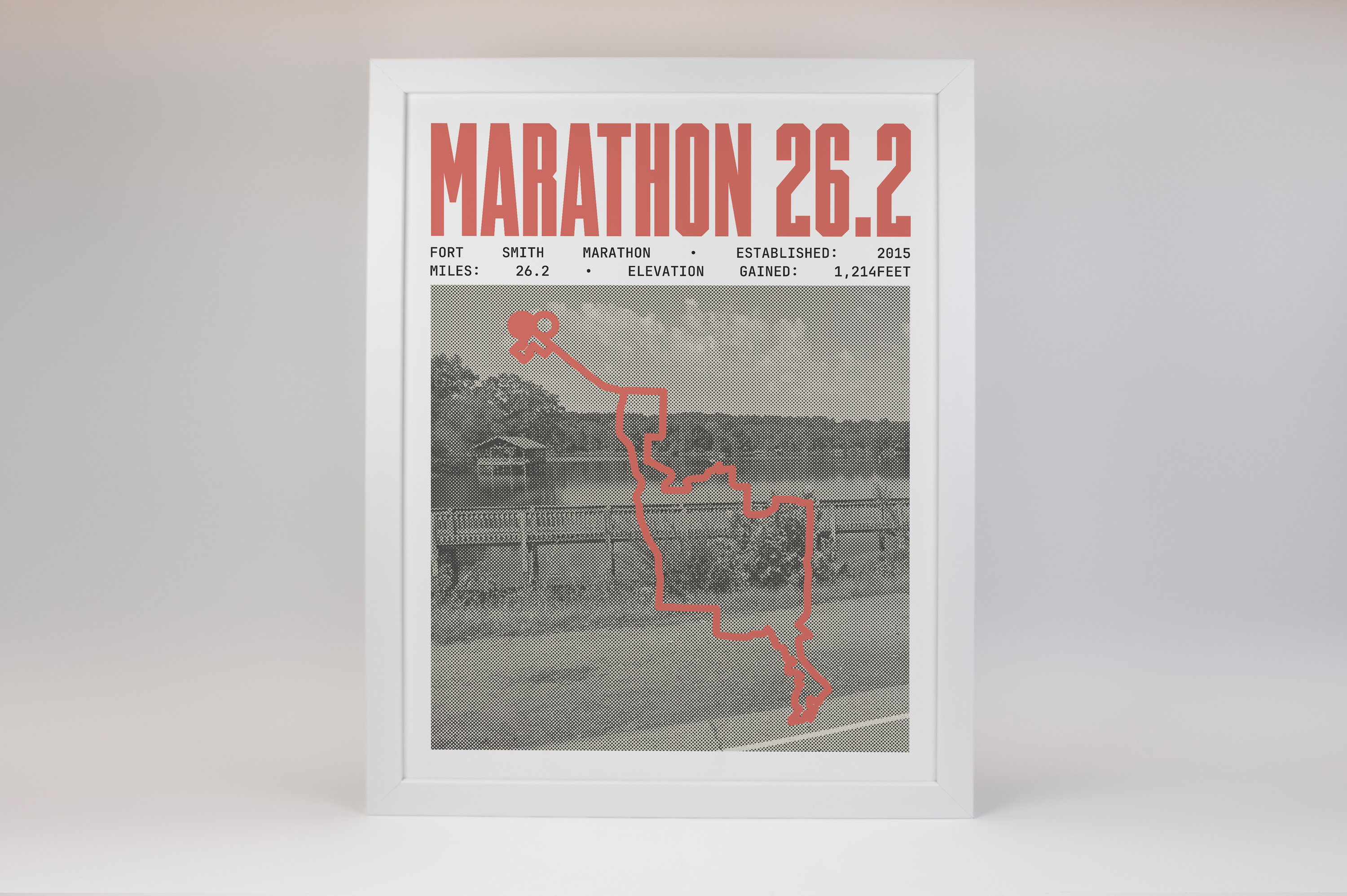 Fort Smith Marathon Poster