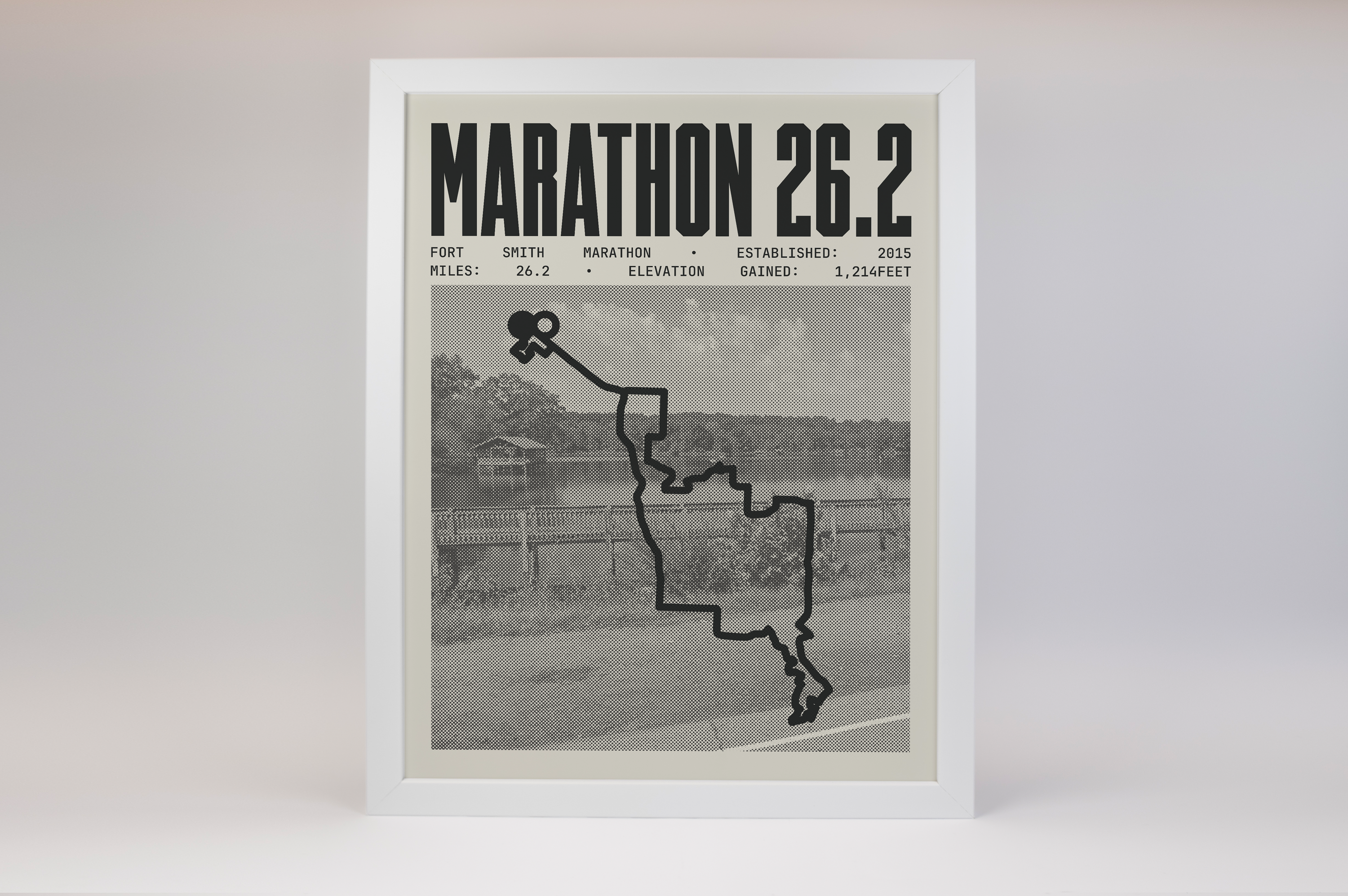 Fort Smith Marathon Poster