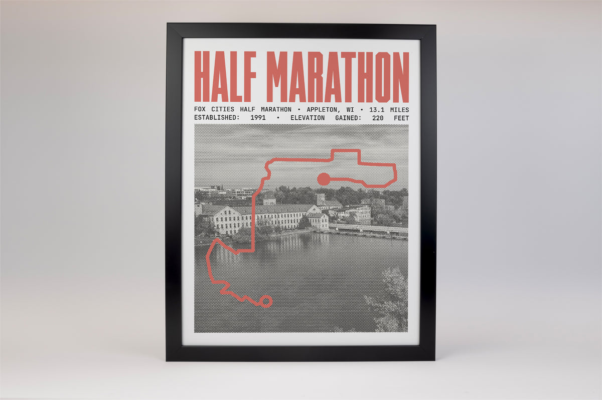 Fox Cities Half Marathon Poster