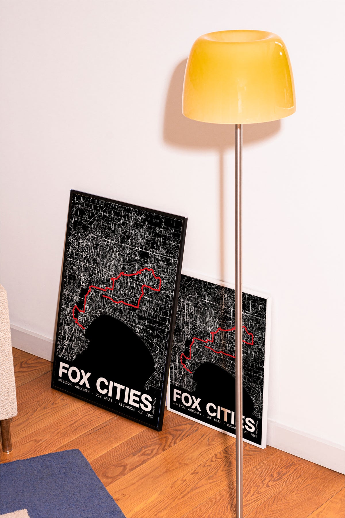 Fox Cities Marathon Poster - Grid Style