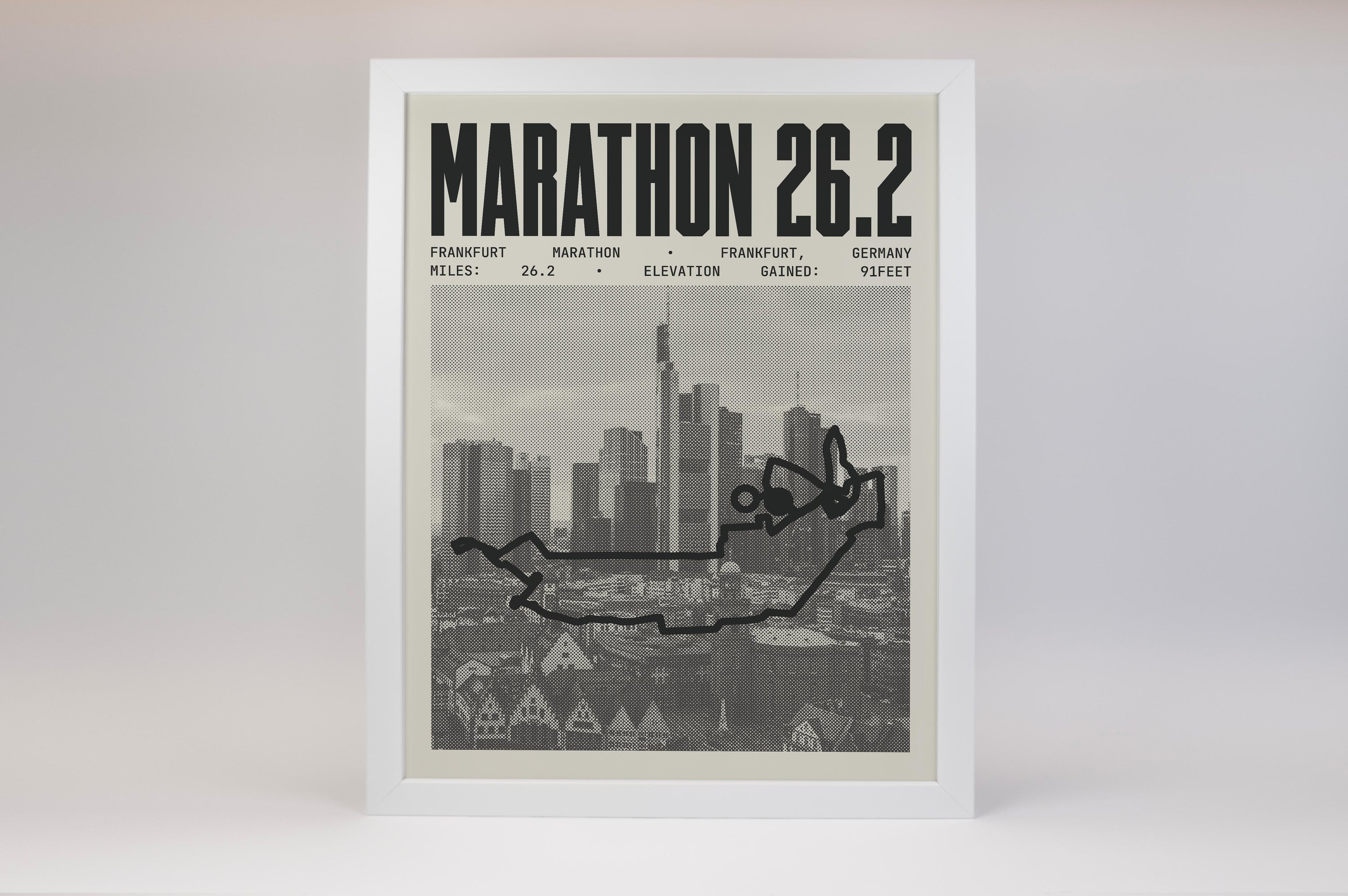 Frankfurt Marathon Poster