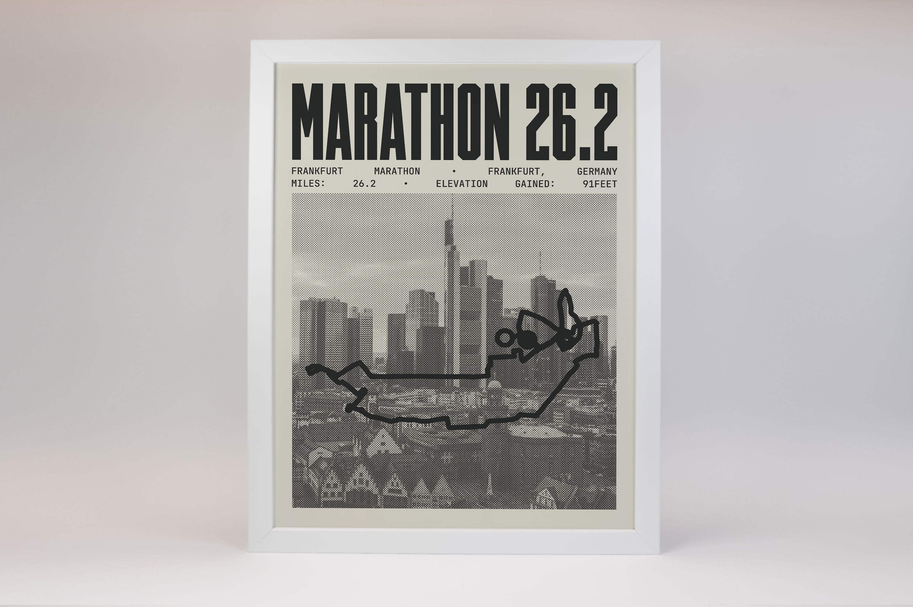 Frankfurt Marathon Poster
