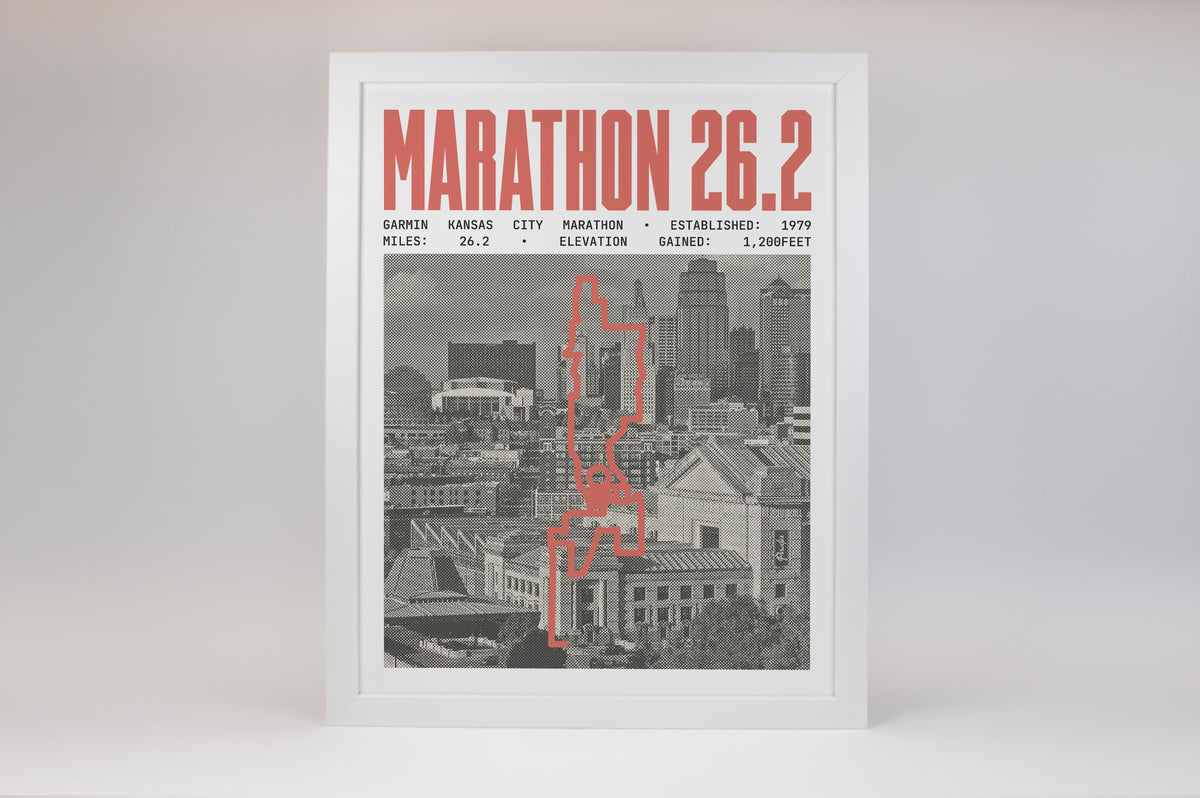Garmin Kansas City Marathon Poster