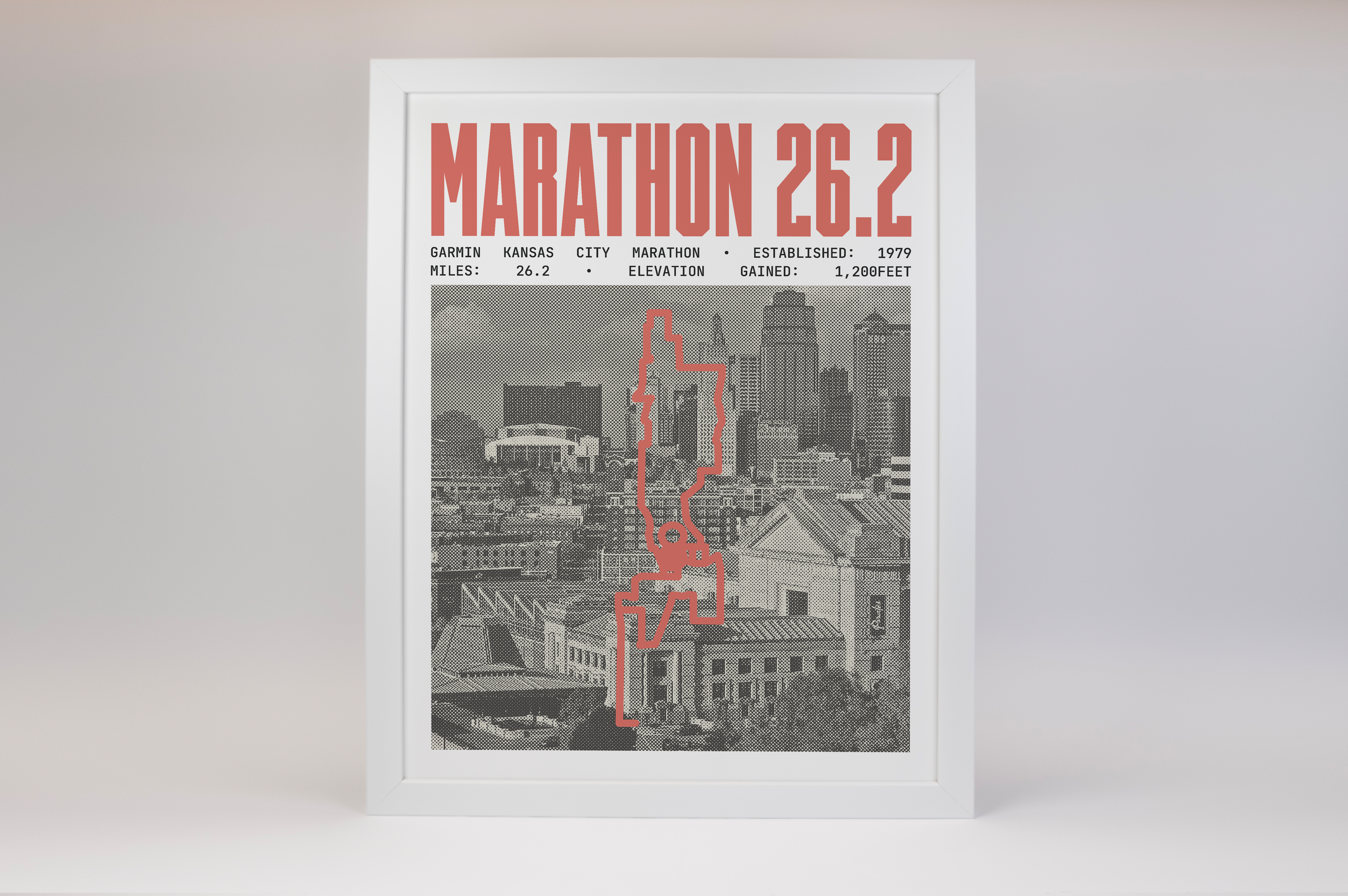 Garmin Kansas City Marathon Poster