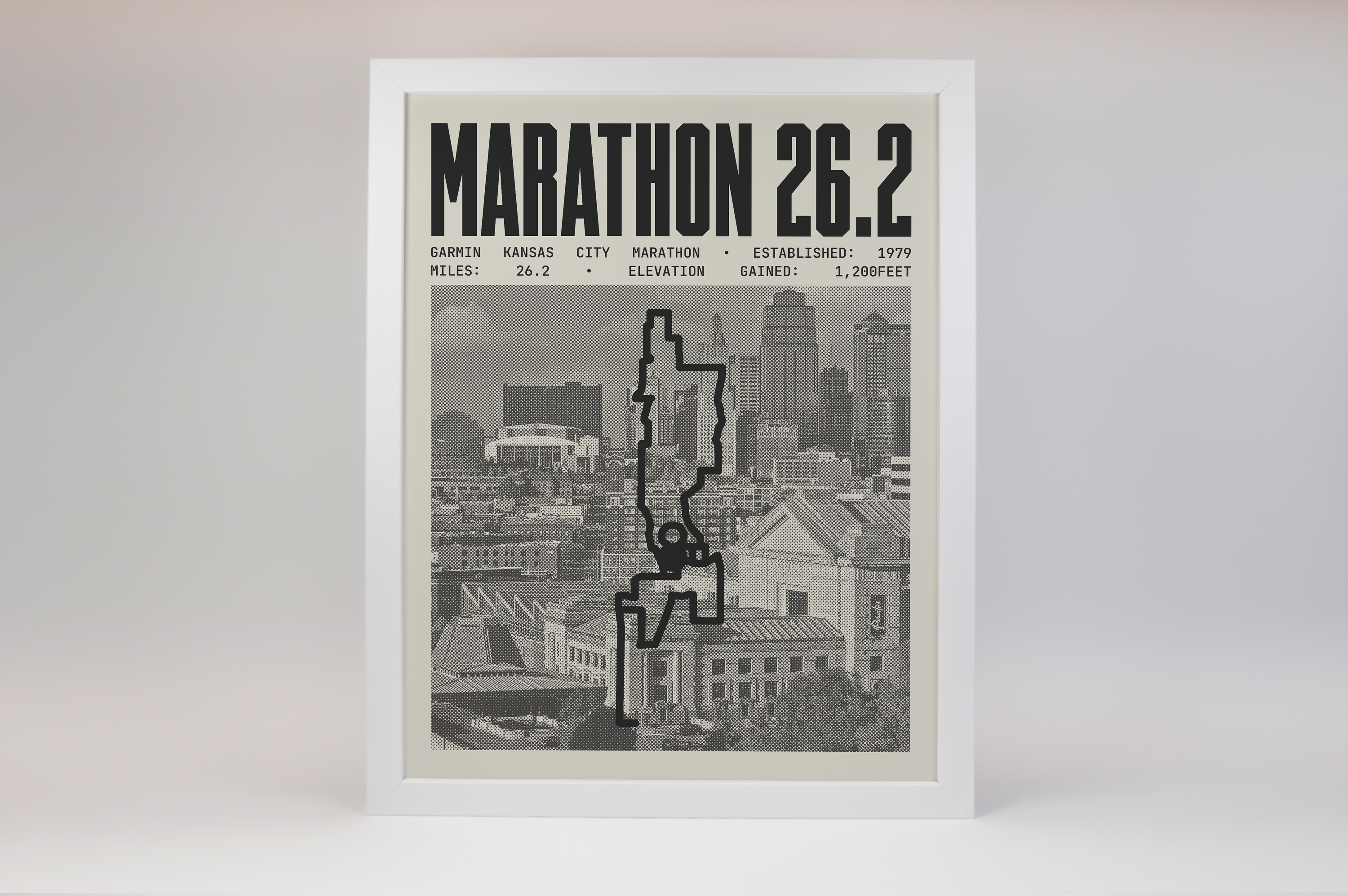 Garmin Kansas City Marathon Poster