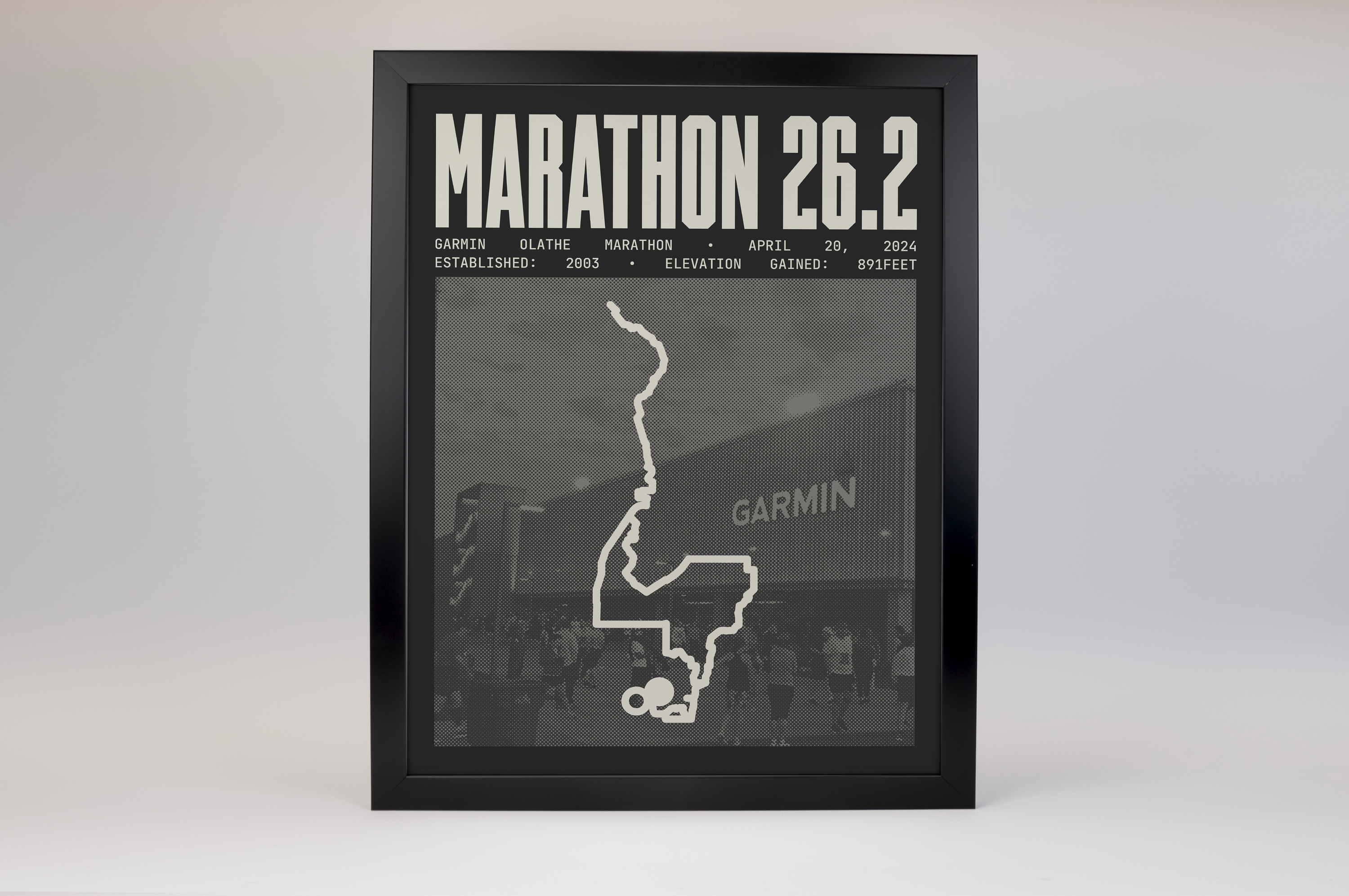 Garmin Olathe Marathon in the Land of Oz Poster