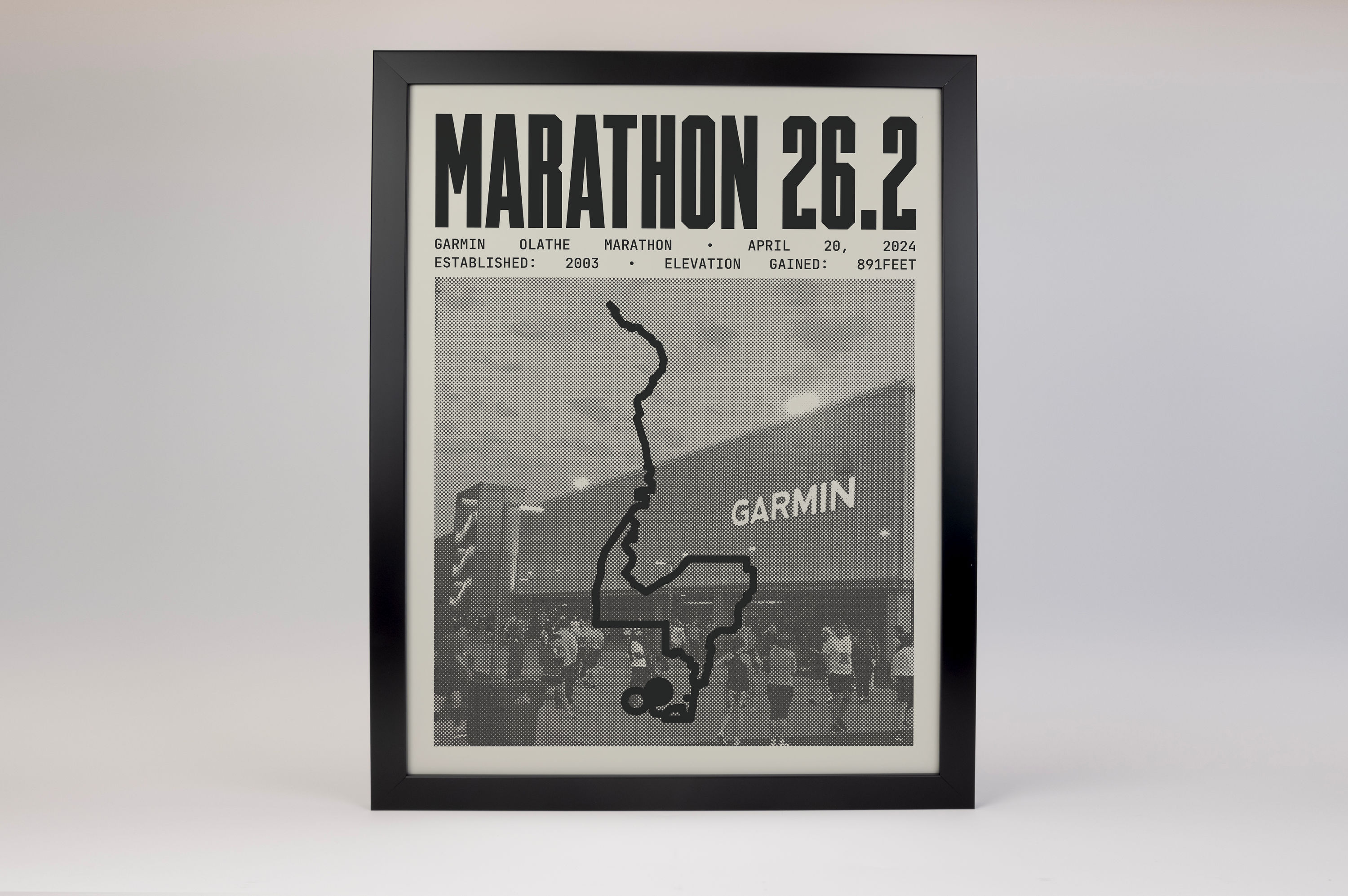 Garmin Olathe Marathon in the Land of Oz Poster