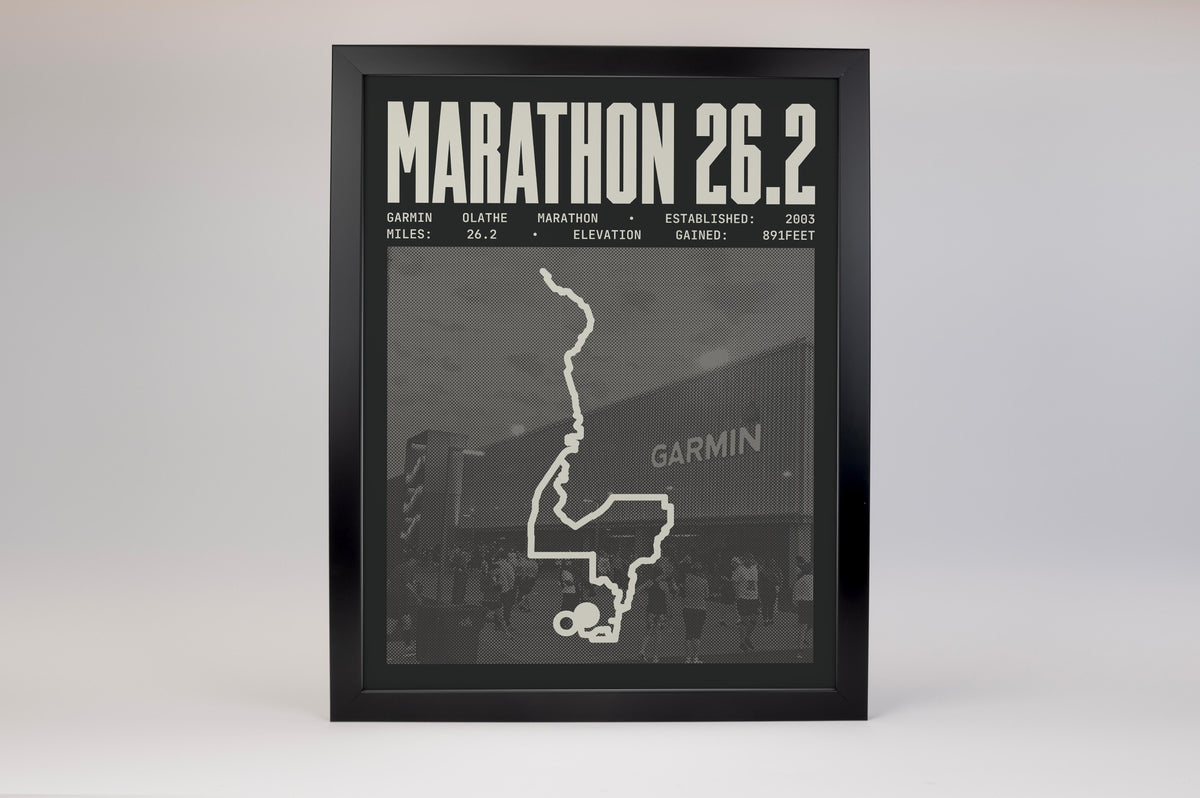 Garmin Olathe Marathon in the Land of Oz Poster