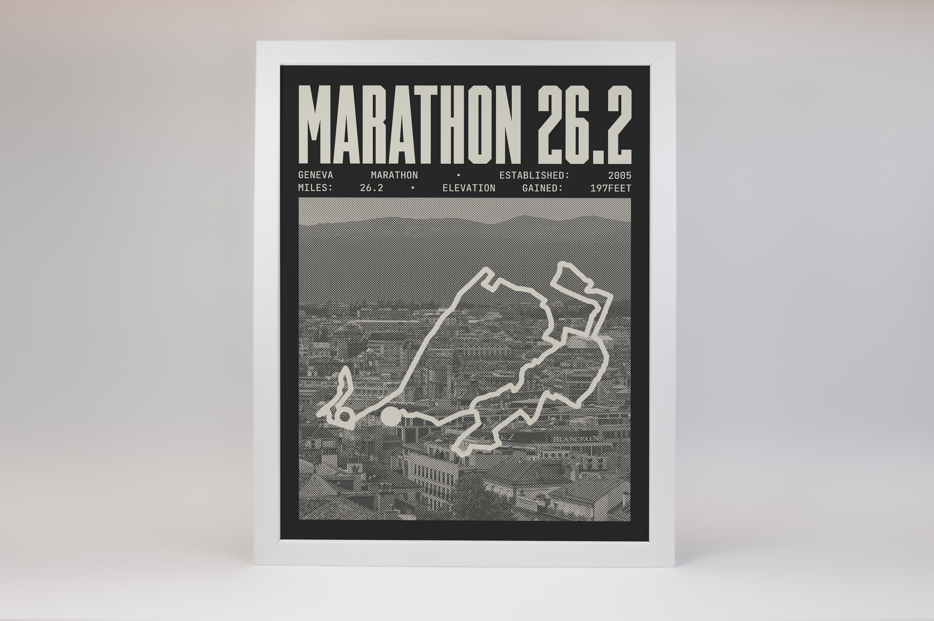 Geneva Marathon Poster