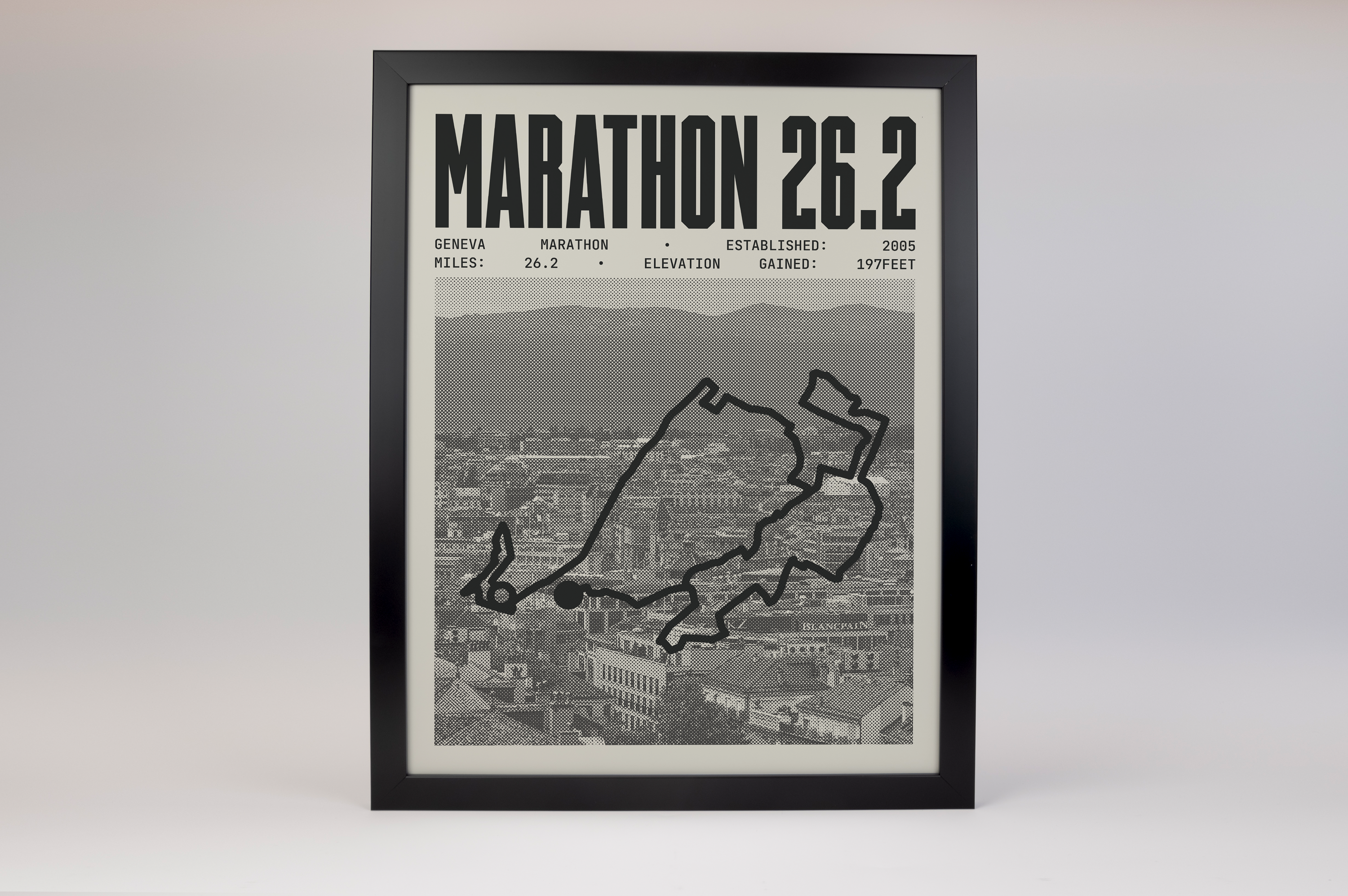 Geneva Marathon Poster