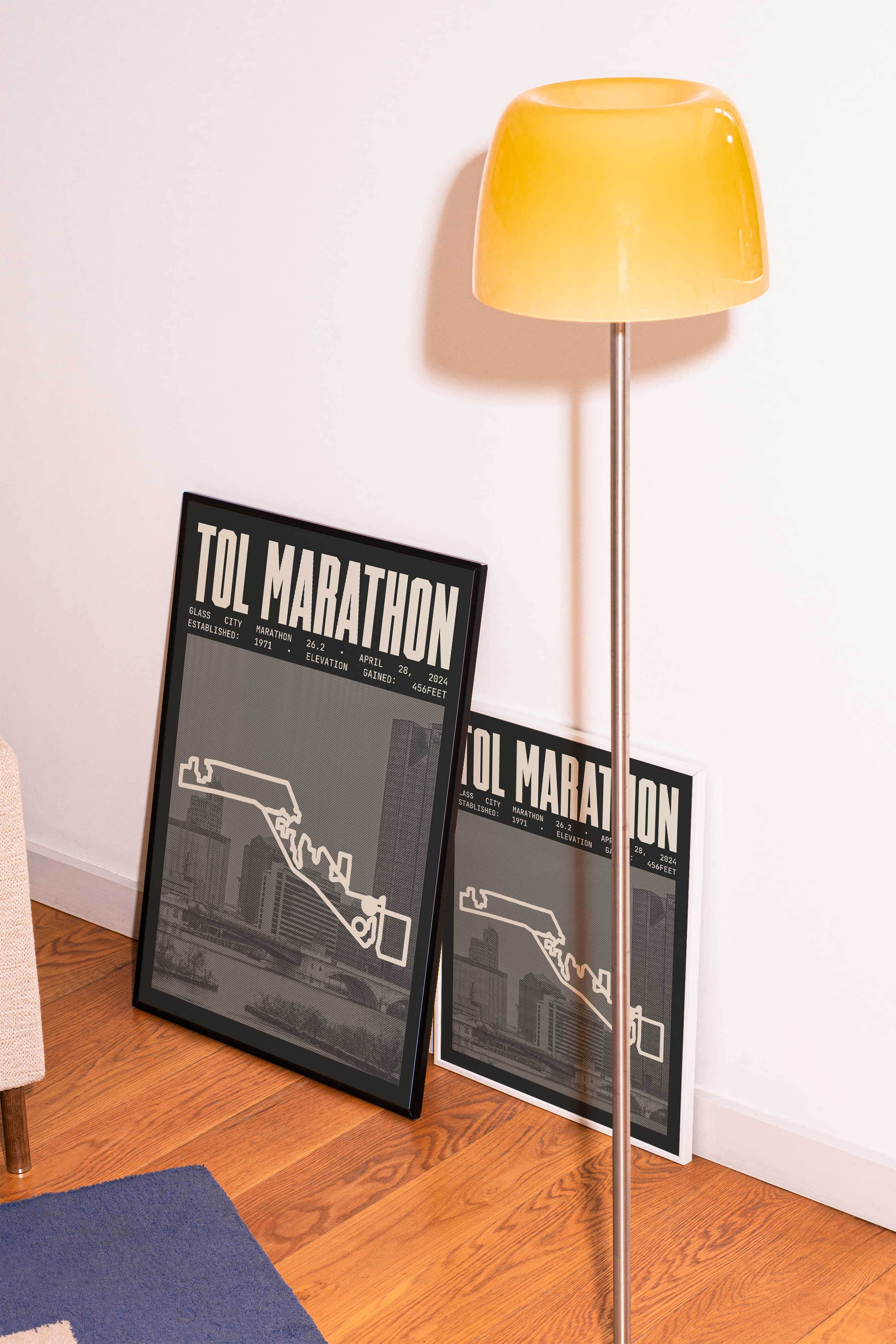 Glass City Marathon Poster