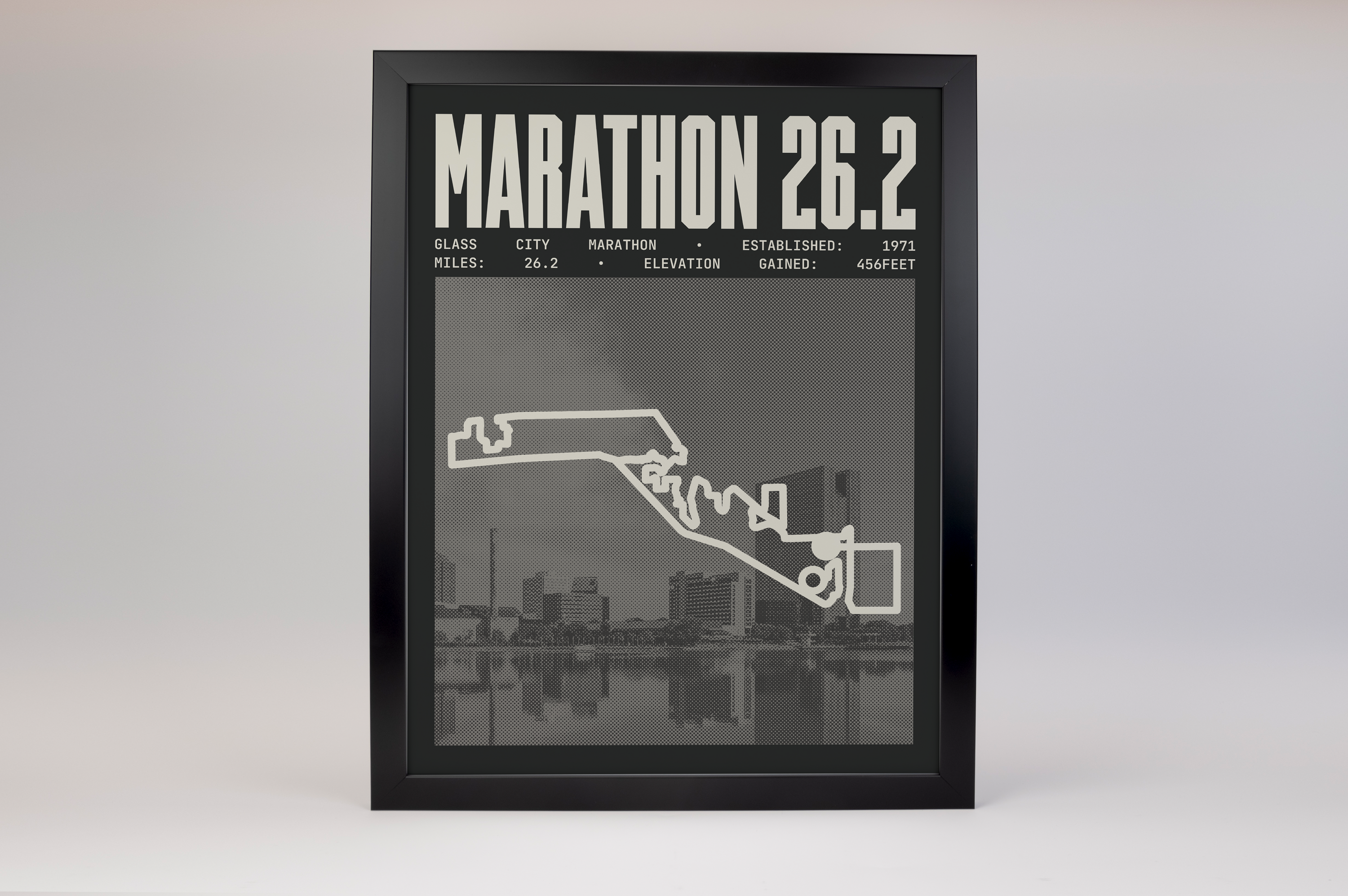 Glass City Marathon Poster V2