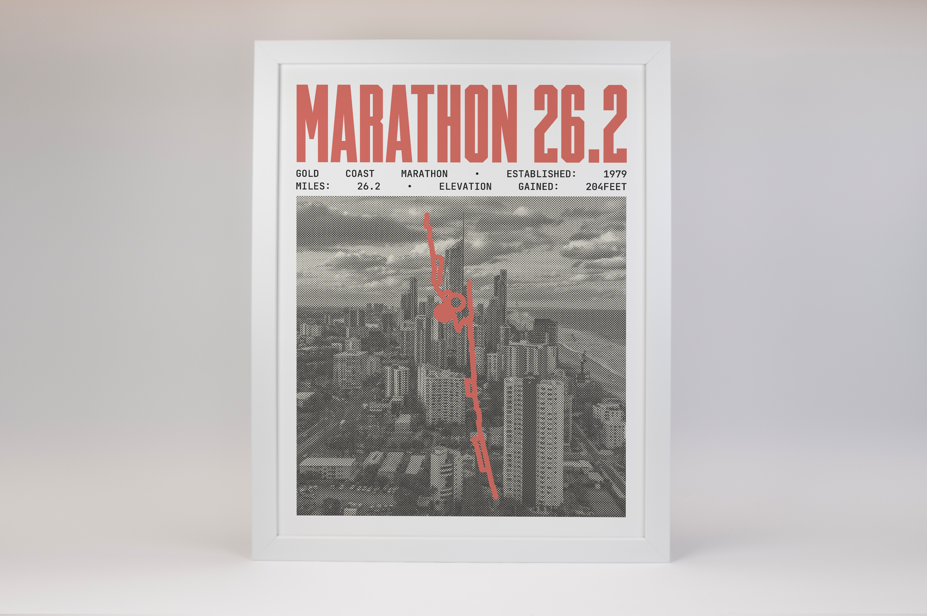 Gold Coast Marathon Poster