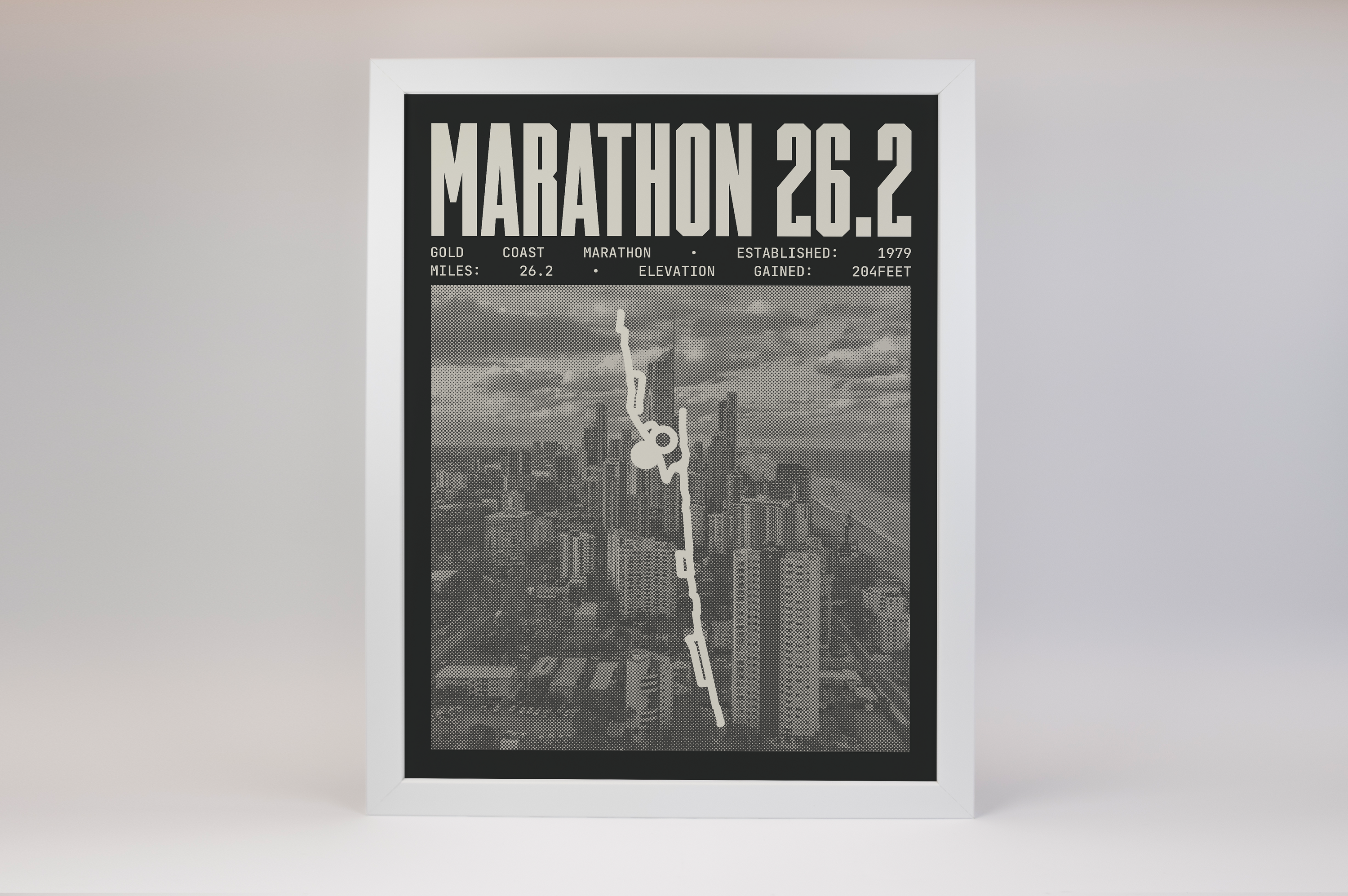 Gold Coast Marathon Poster