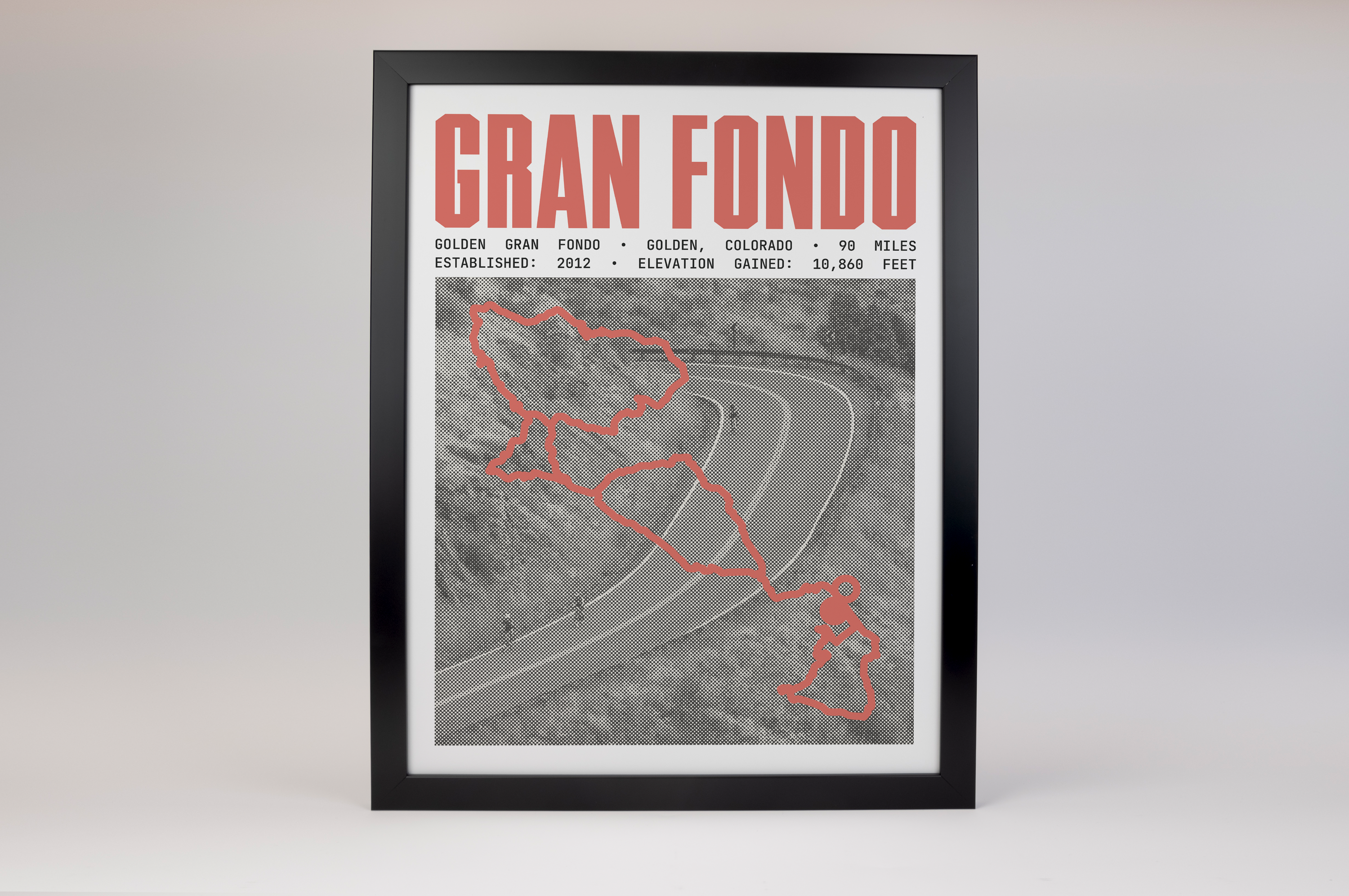 Golden Gran Fondo- Gran Fondo Poster