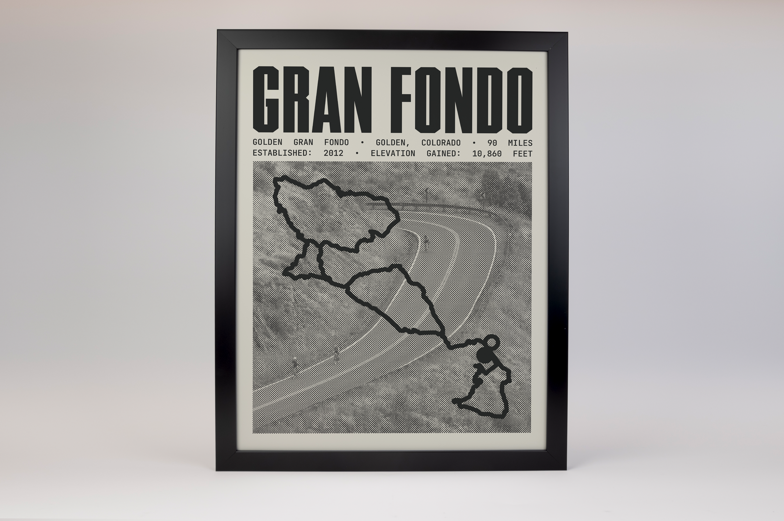 Golden Gran Fondo- Gran Fondo Poster