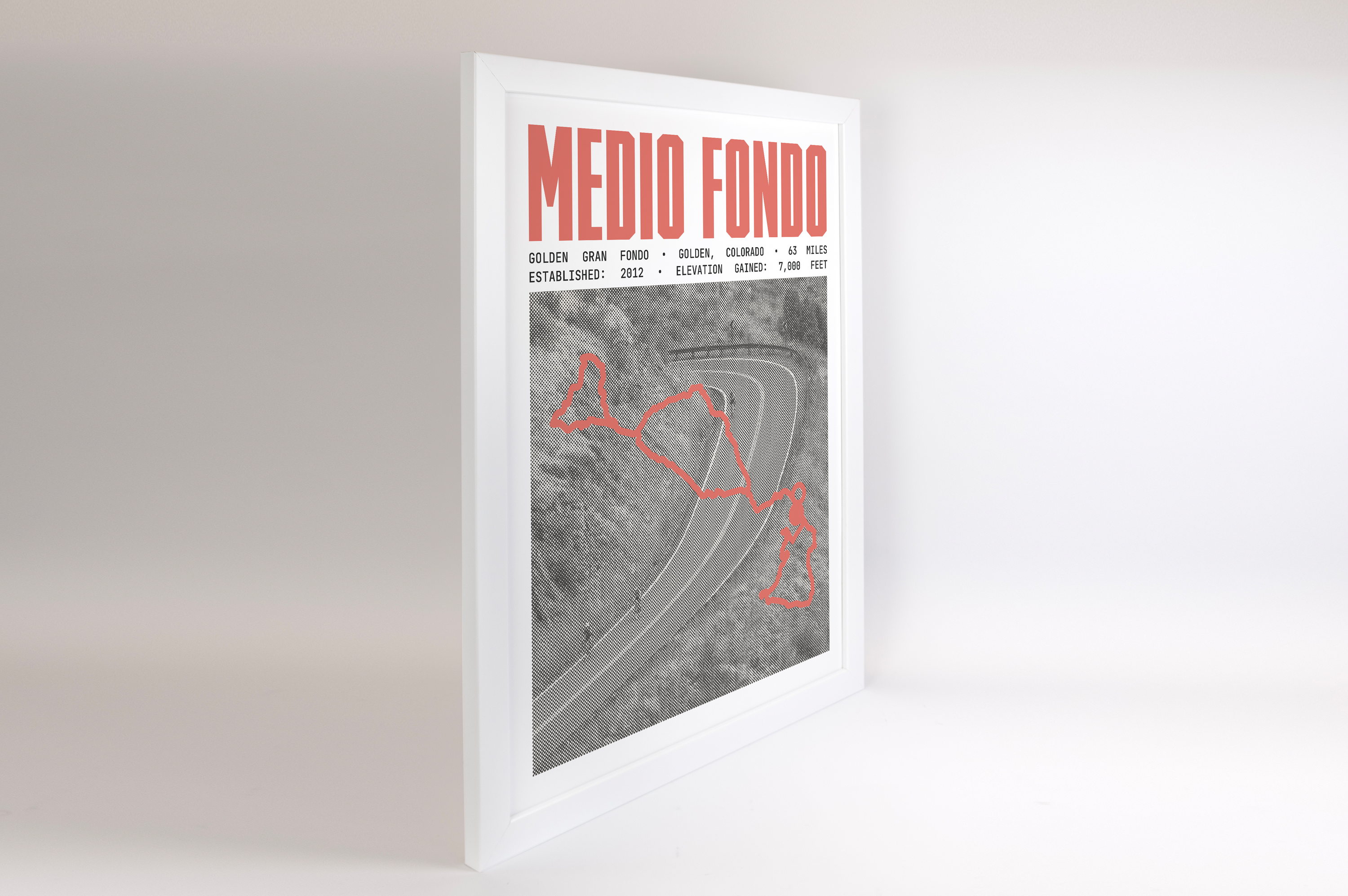 Golden Gran Fondo- Medio Fondo Poster