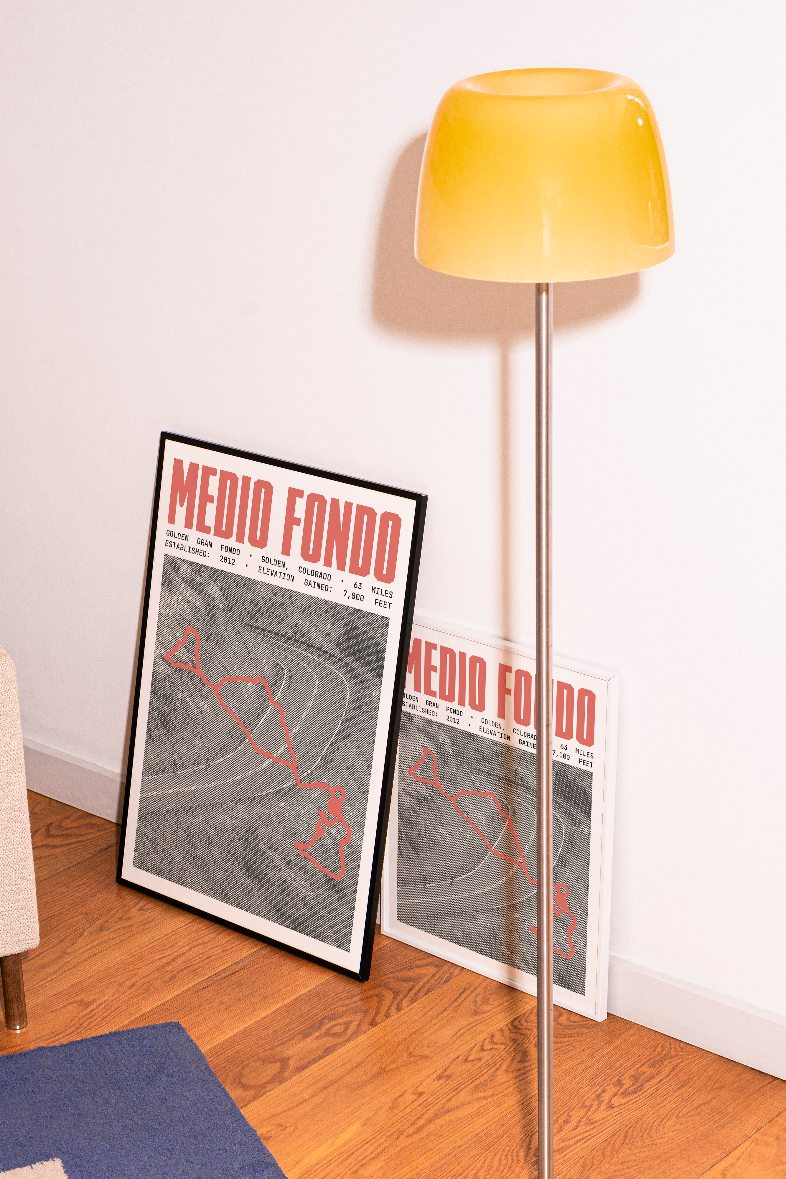 Golden Gran Fondo- Medio Fondo Poster
