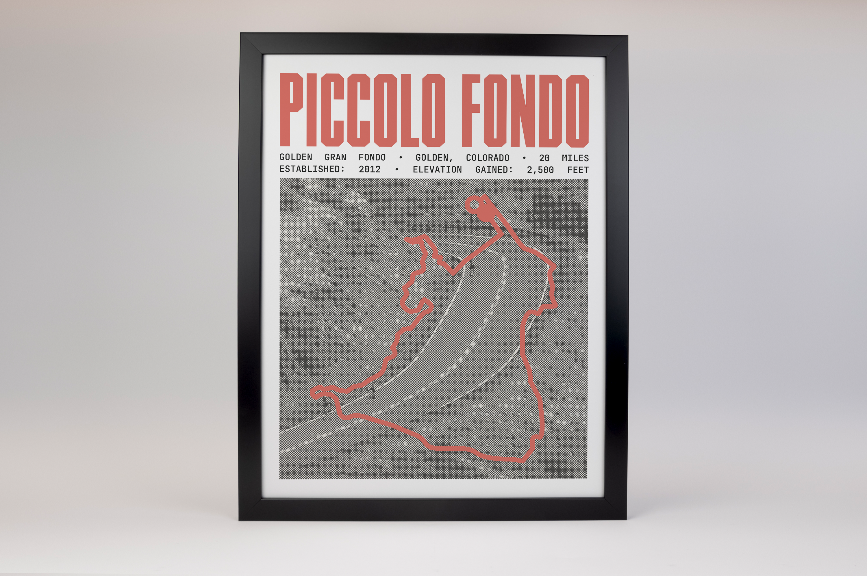 Golden Gran Fondo- Piccolo Fondo Poster