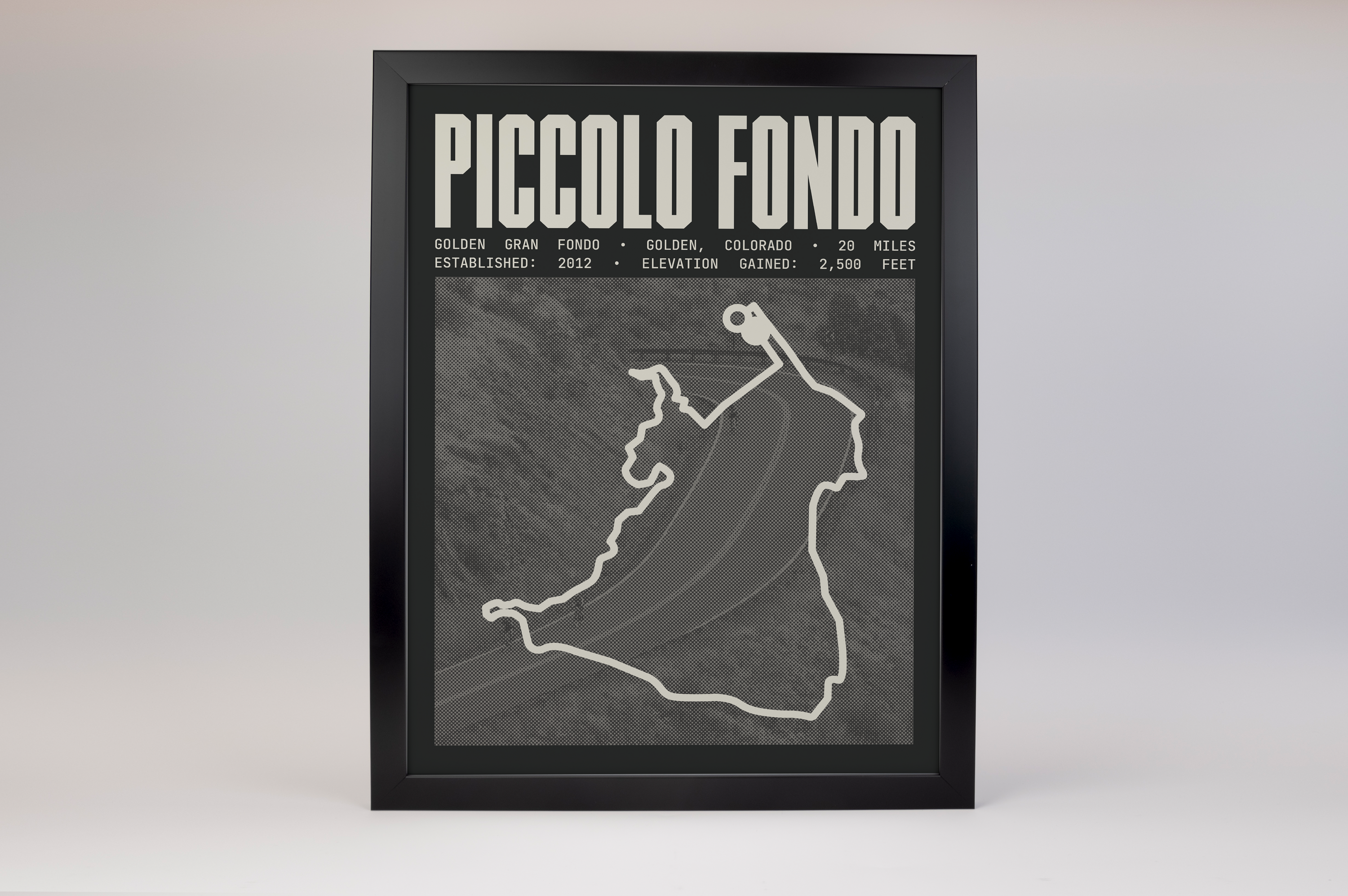 Golden Gran Fondo- Piccolo Fondo Poster