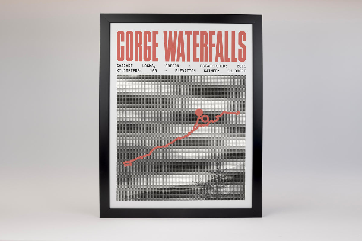 Gorge Waterfalls 100 Endurance Run Poster
