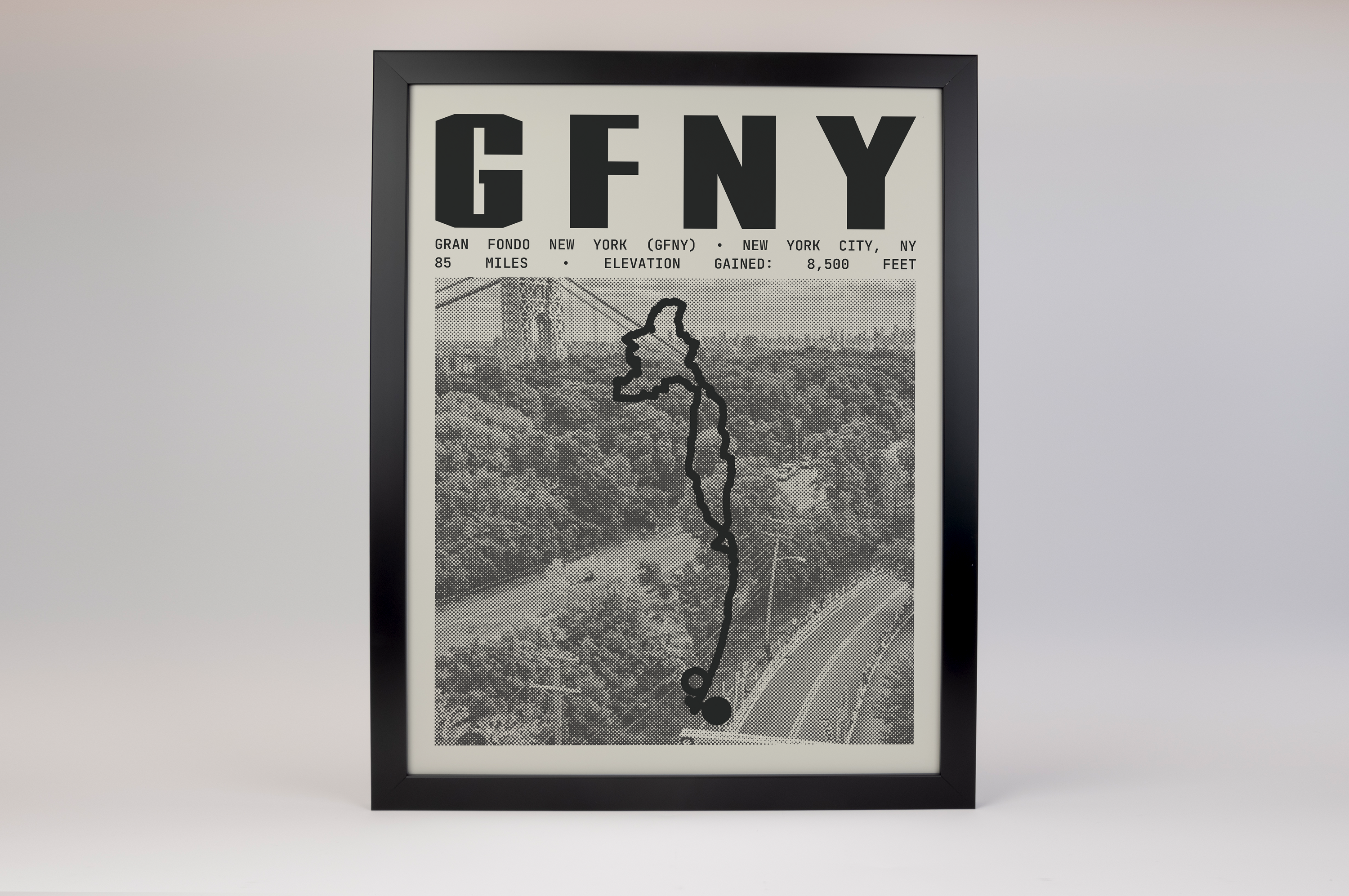 Gran Fondo New York Poster