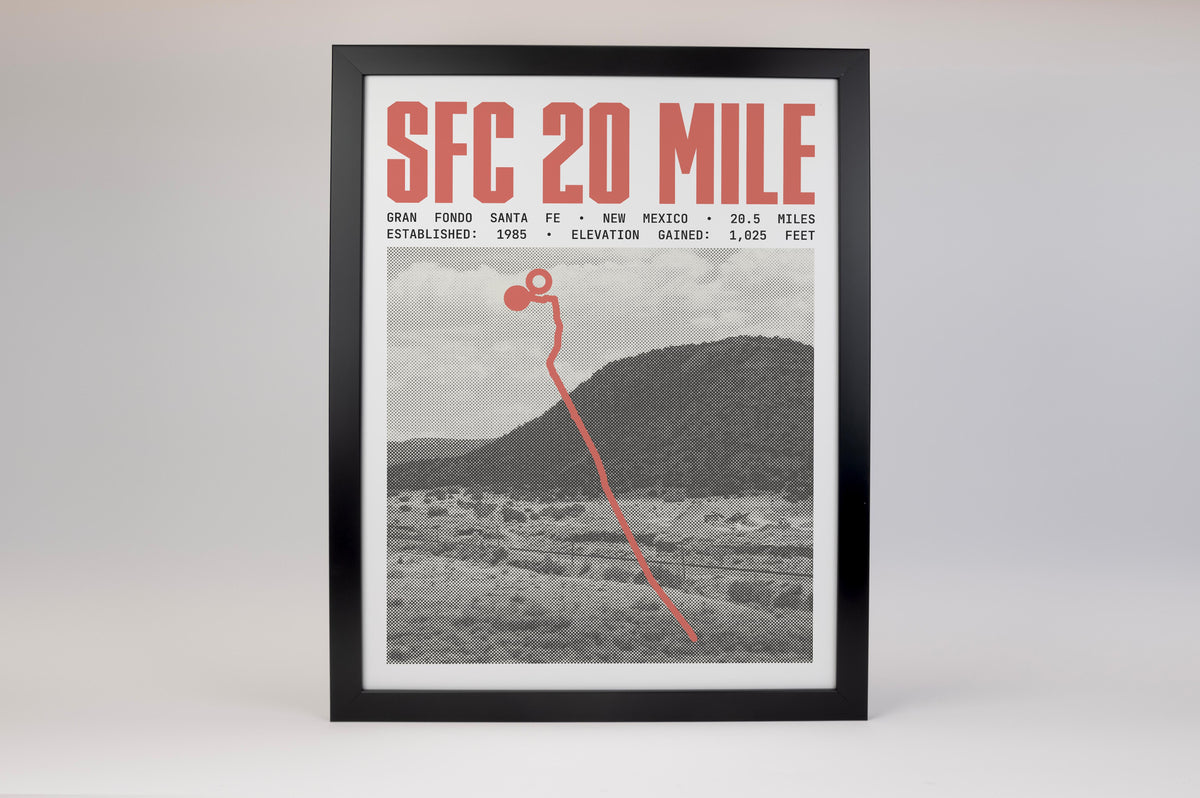 Gran Fondo Santa Fe - 20 Mile Poster