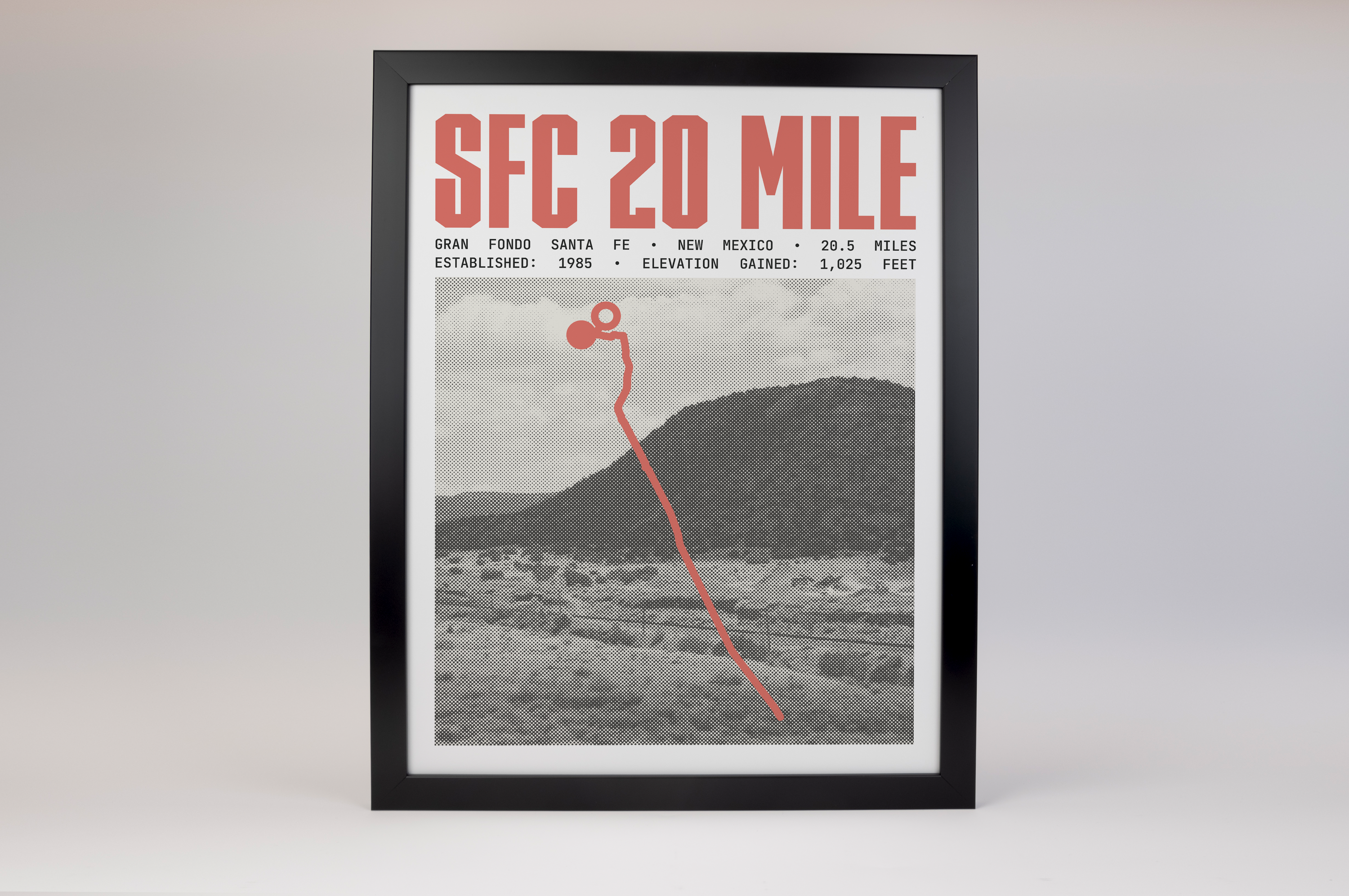 Gran Fondo Santa Fe - 20 Mile Poster