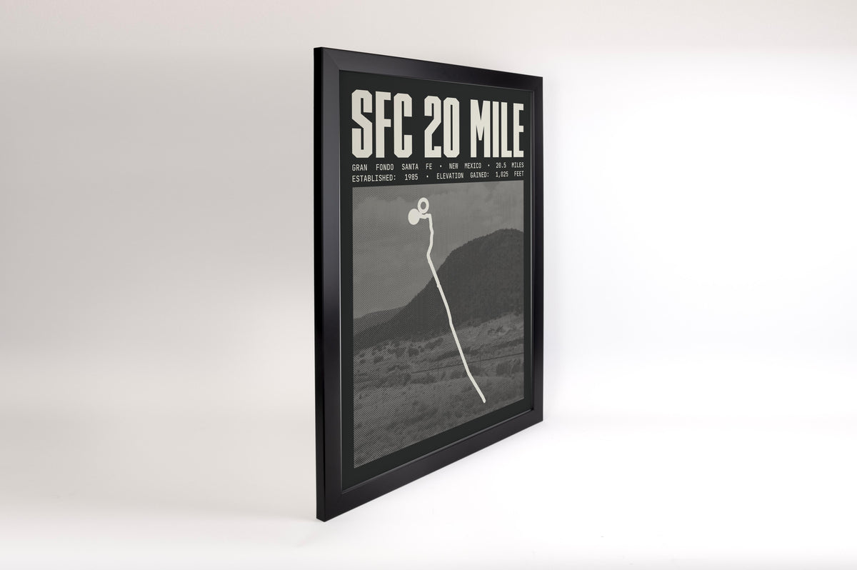 Gran Fondo Santa Fe - 20 Mile Poster