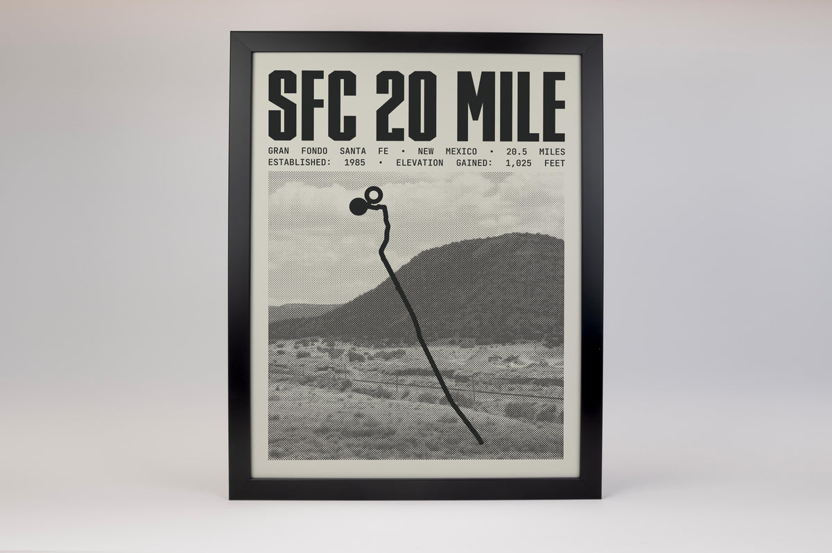 Gran Fondo Santa Fe - 20 Mile Poster