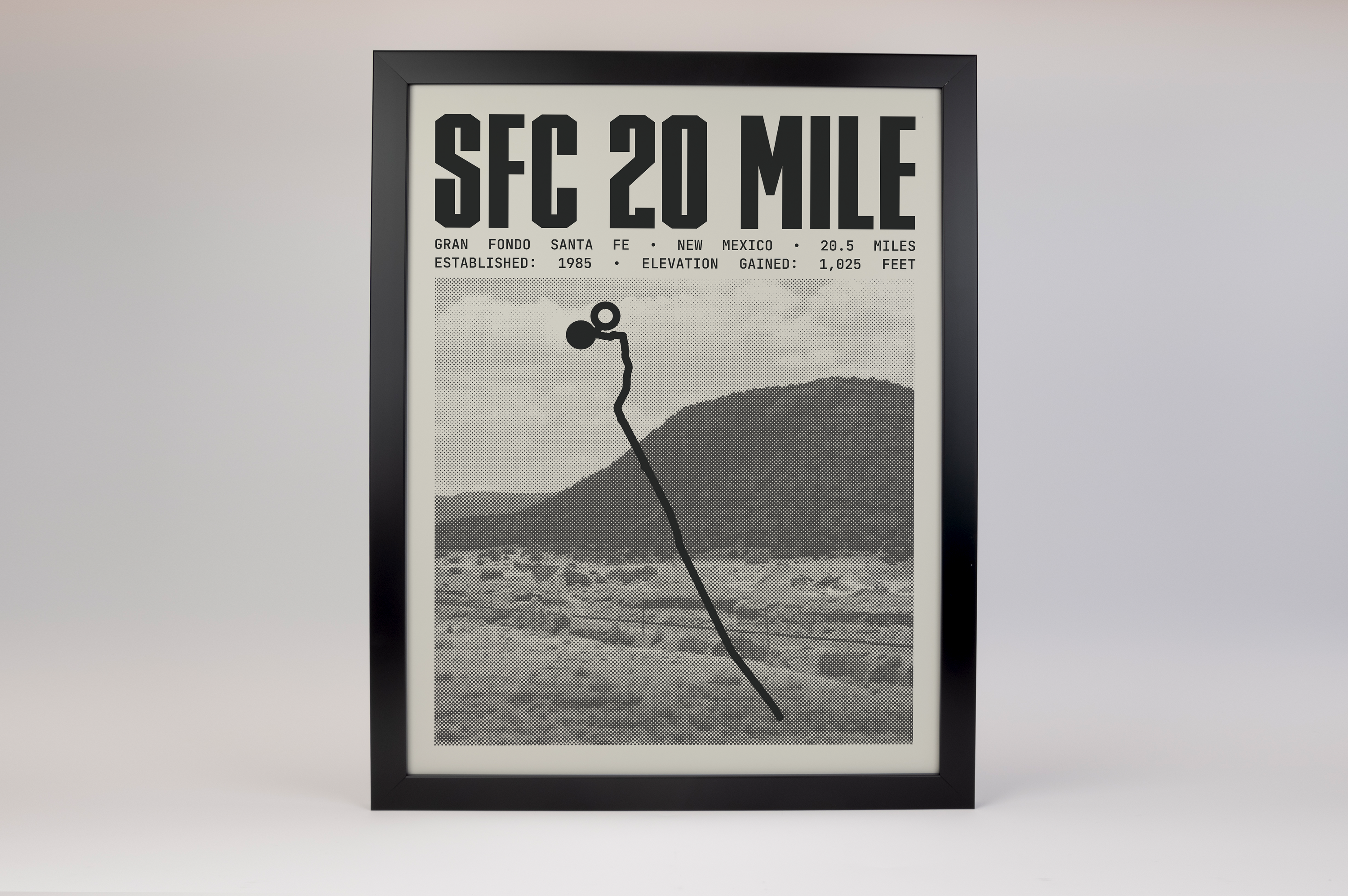 Gran Fondo Santa Fe - 20 Mile Poster