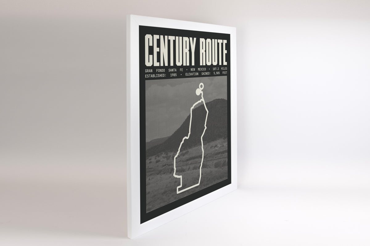 Gran Fondo Santa Fe - Century Route Poster