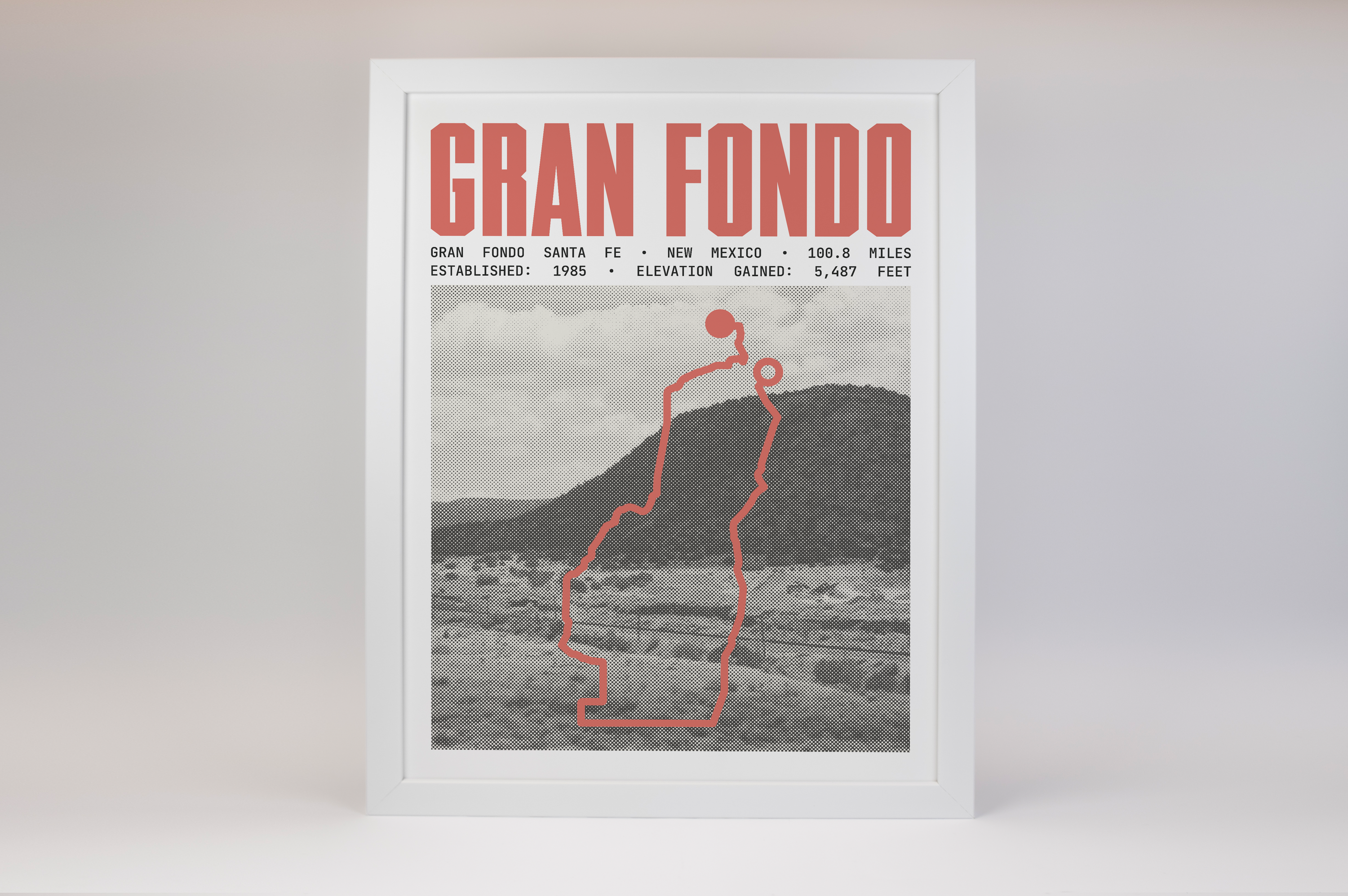 Gran Fondo Santa Fe - Gran Fondo Poster