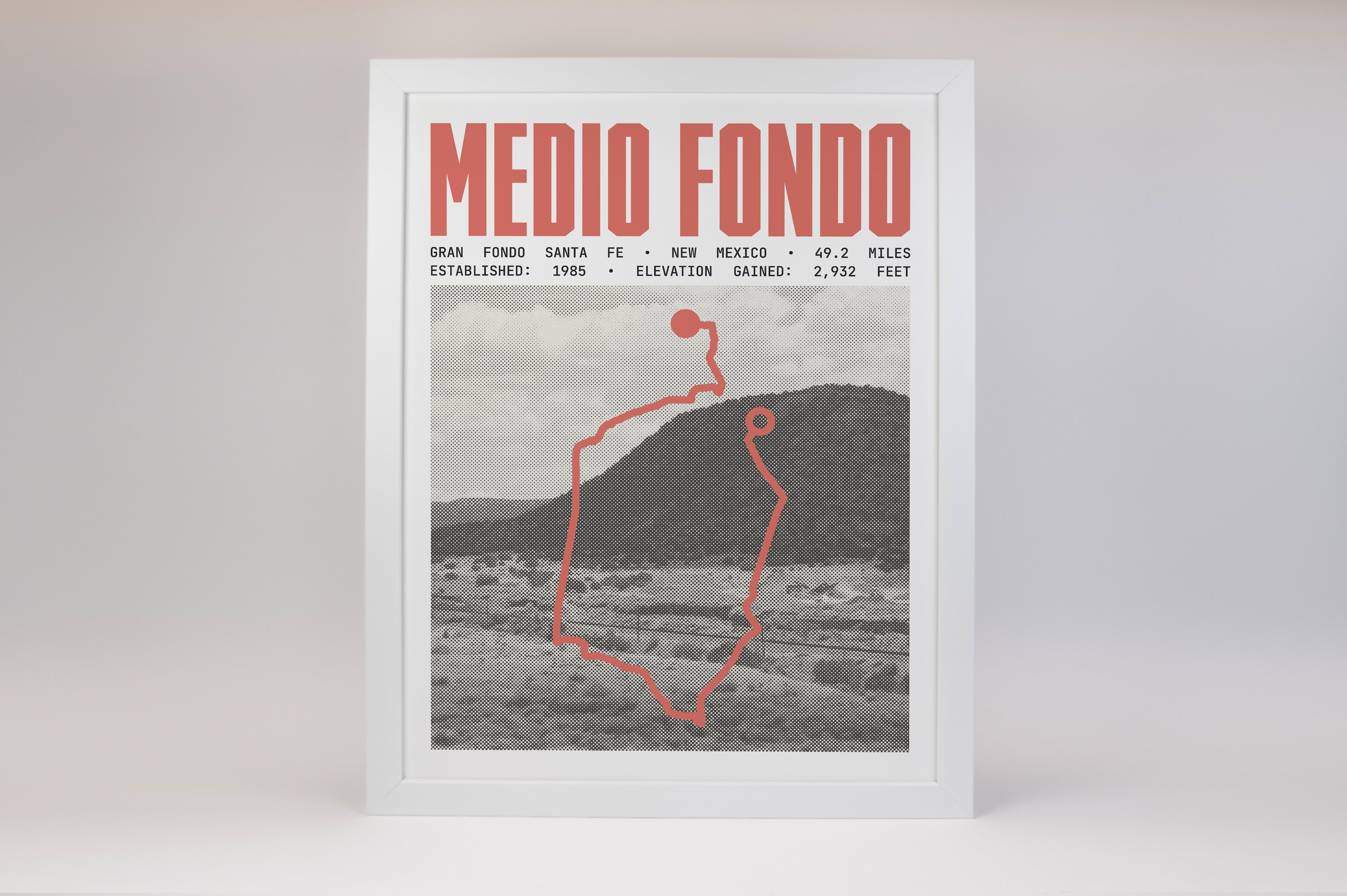 Gran Fondo Santa Fe - Medio Fondo Poster