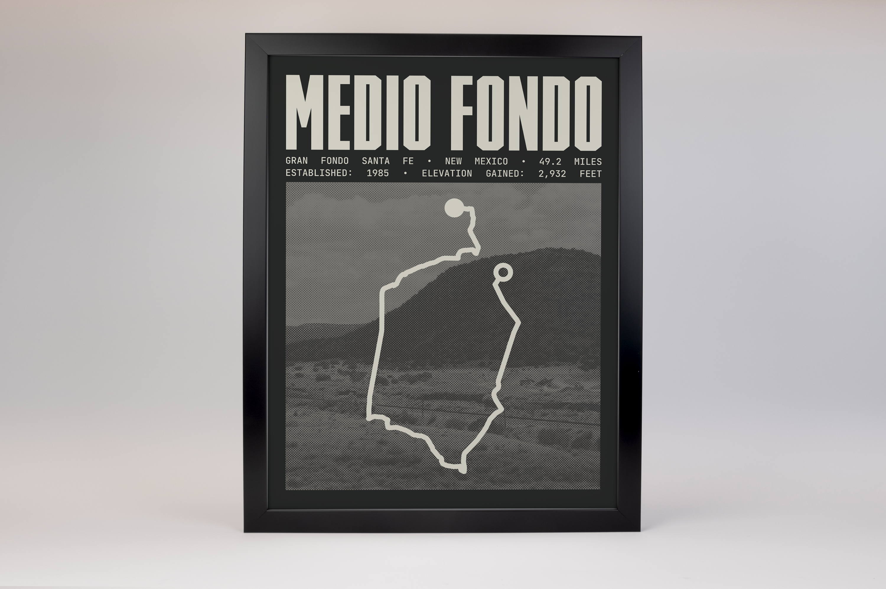 Gran Fondo Santa Fe - Medio Fondo Poster