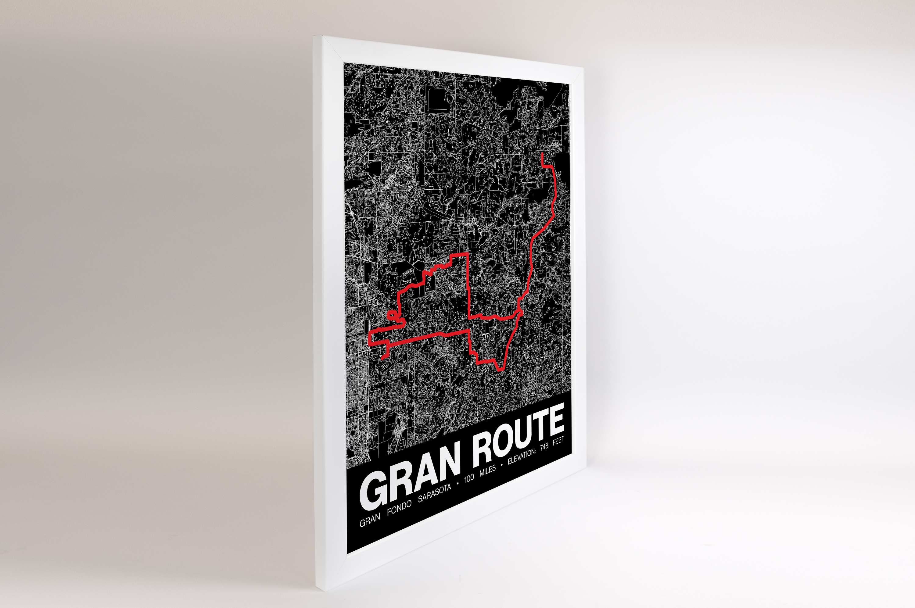 Gran Fondo Sarasota Gran Route - Grid Style