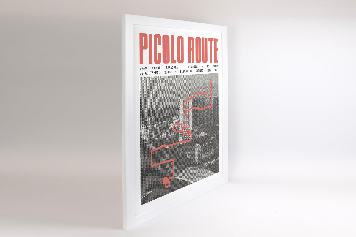 Gran Fondo Sarasota - Picolo Route Poster