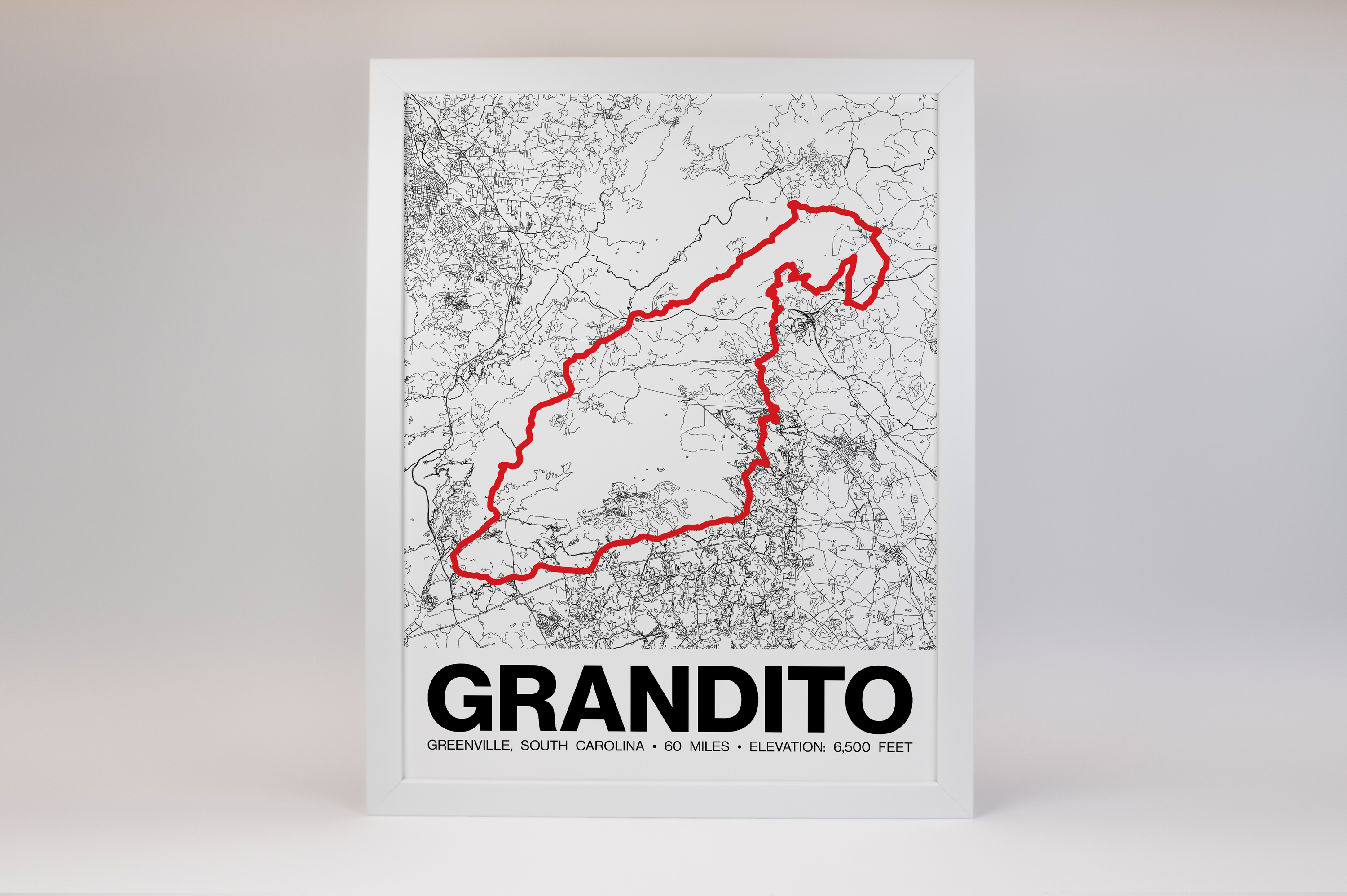 Hincapie Greenville Grandito Poster - Grid Style
