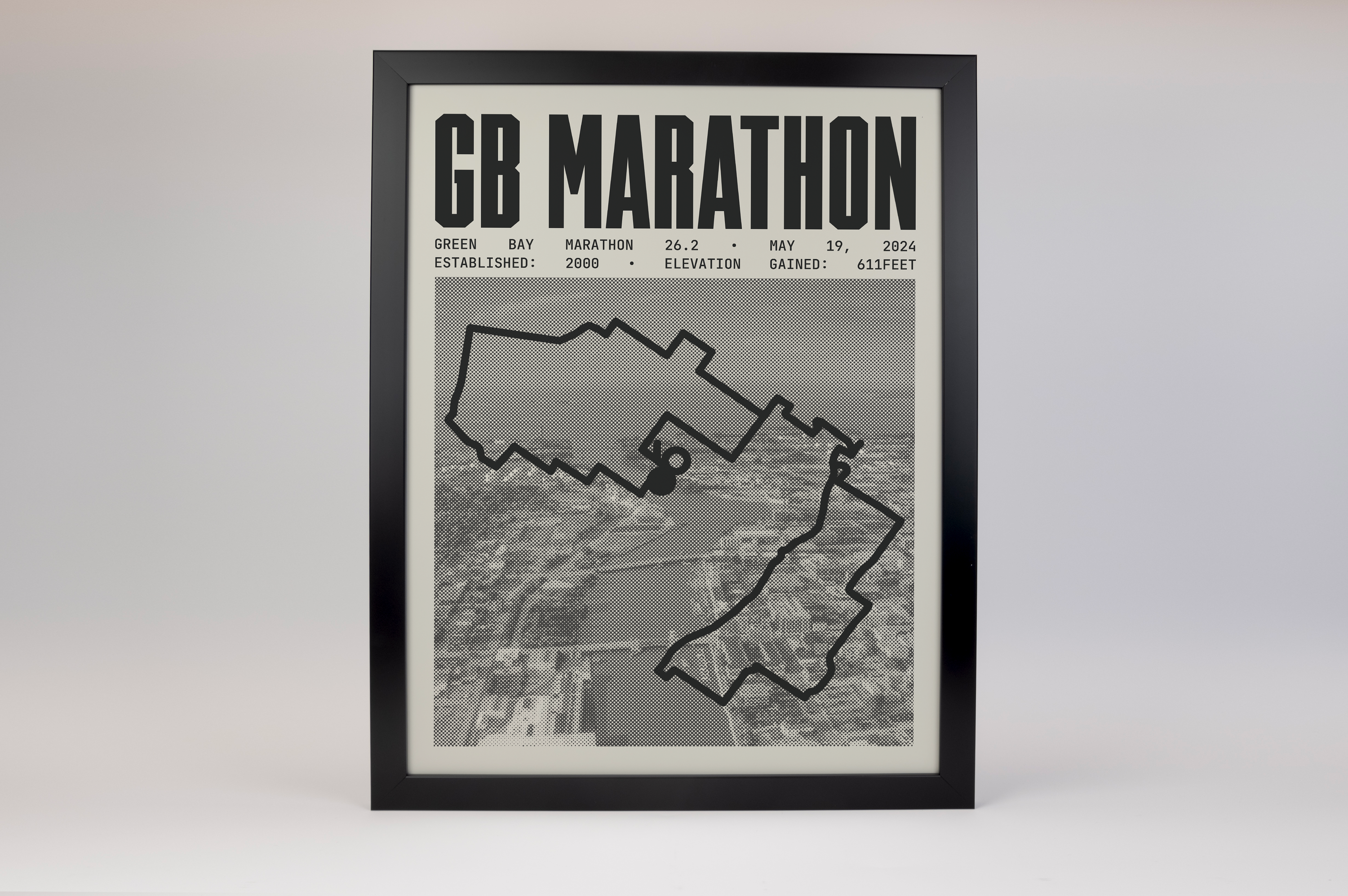 Green Bay Marathon Poster V2