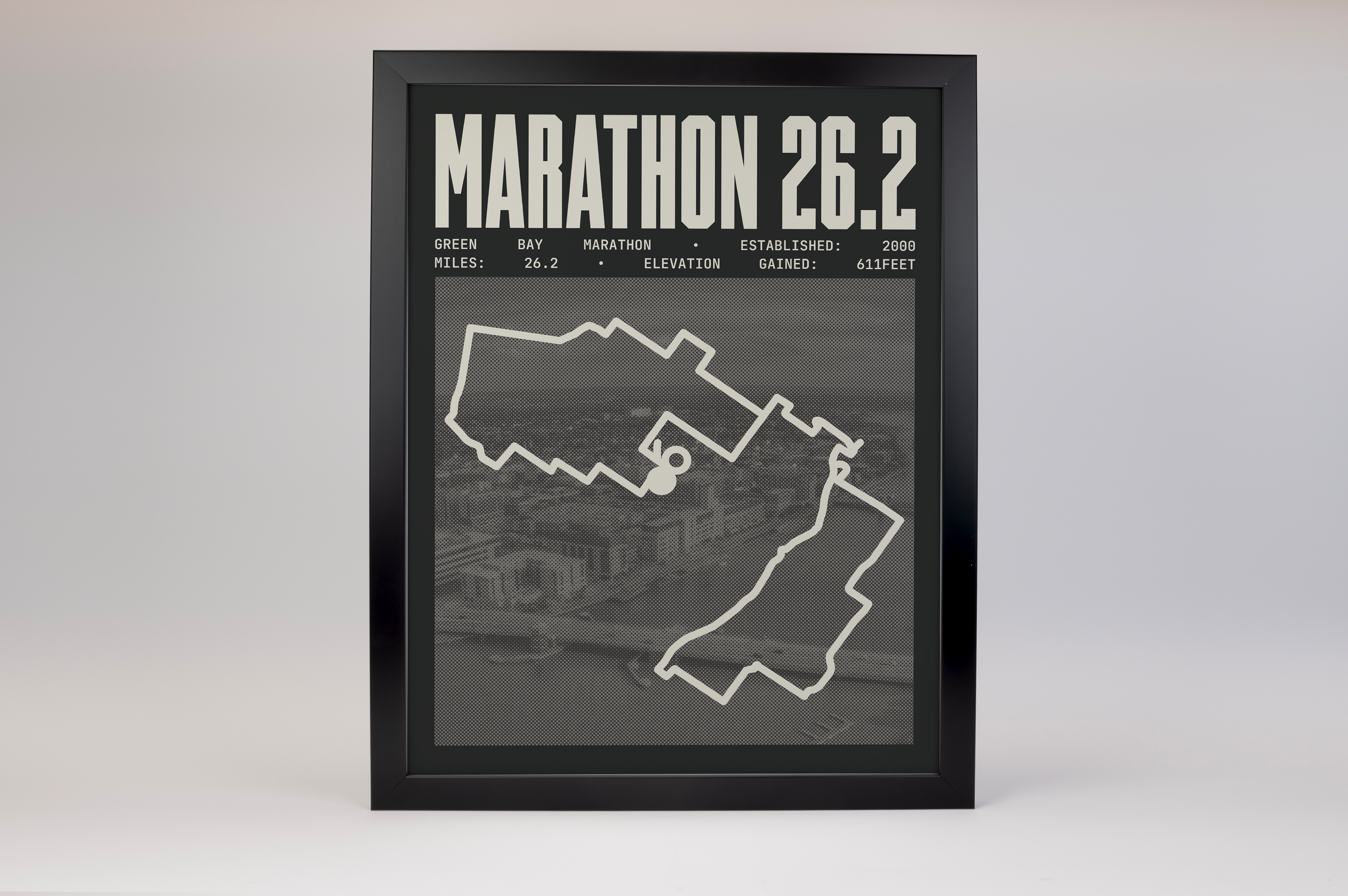 Green Bay Marathon Poster