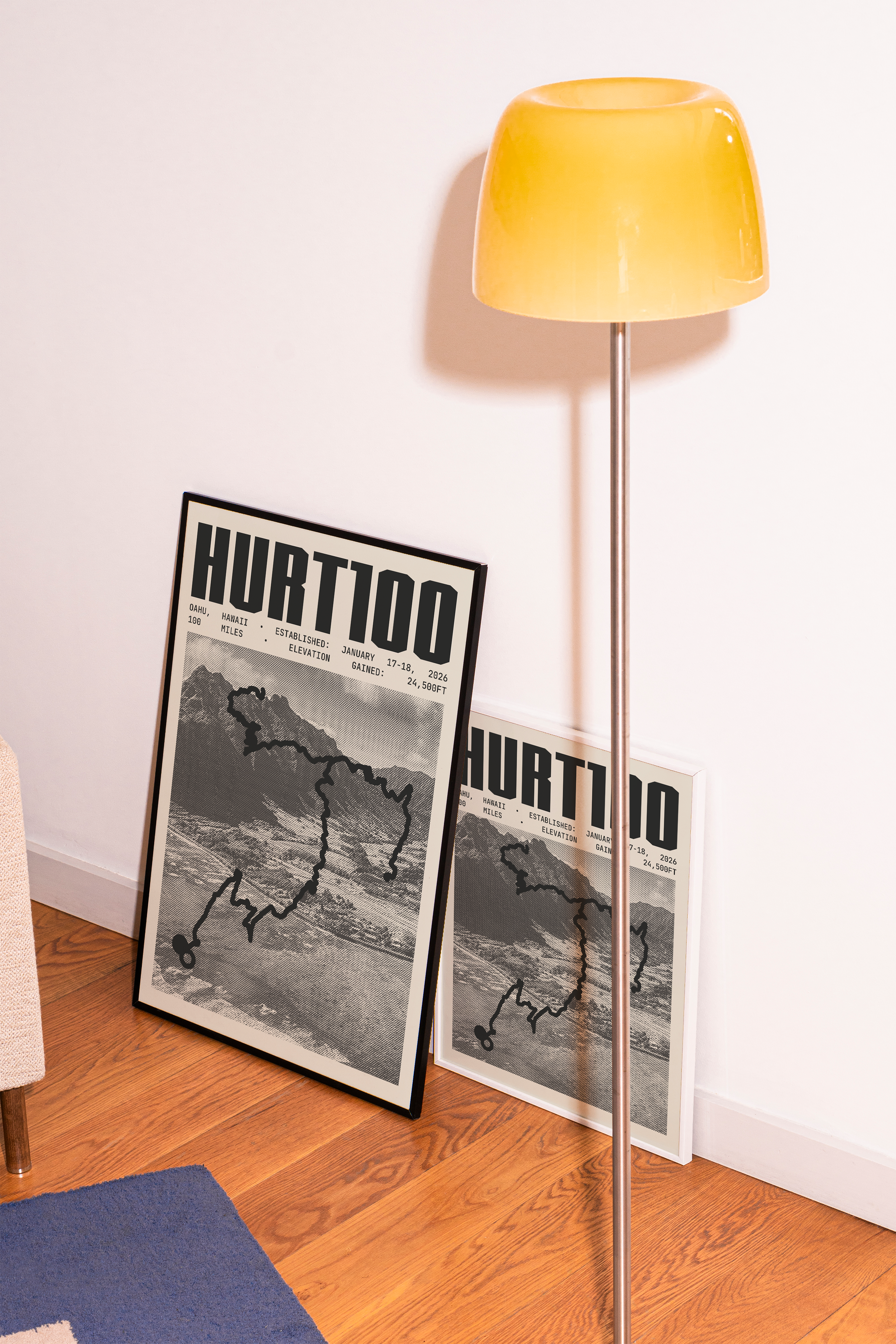 HURT 100 Endurance Run Poster