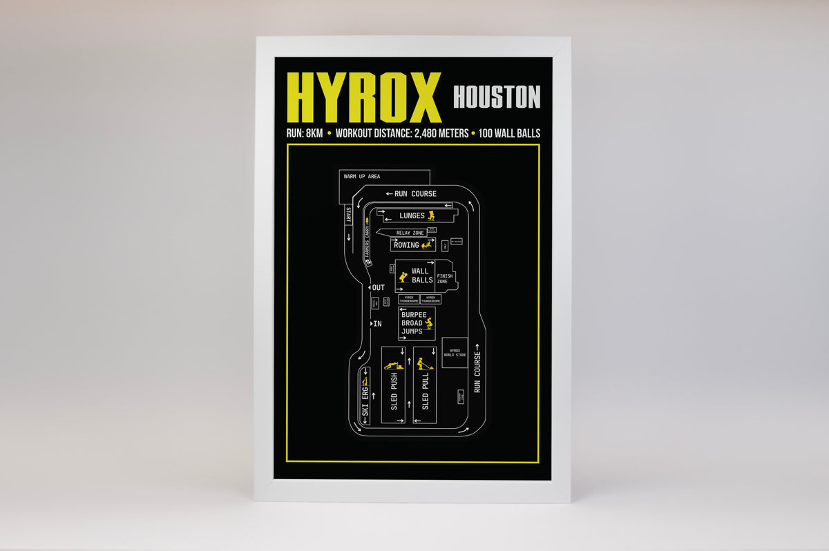 Hyrox Houston Poster