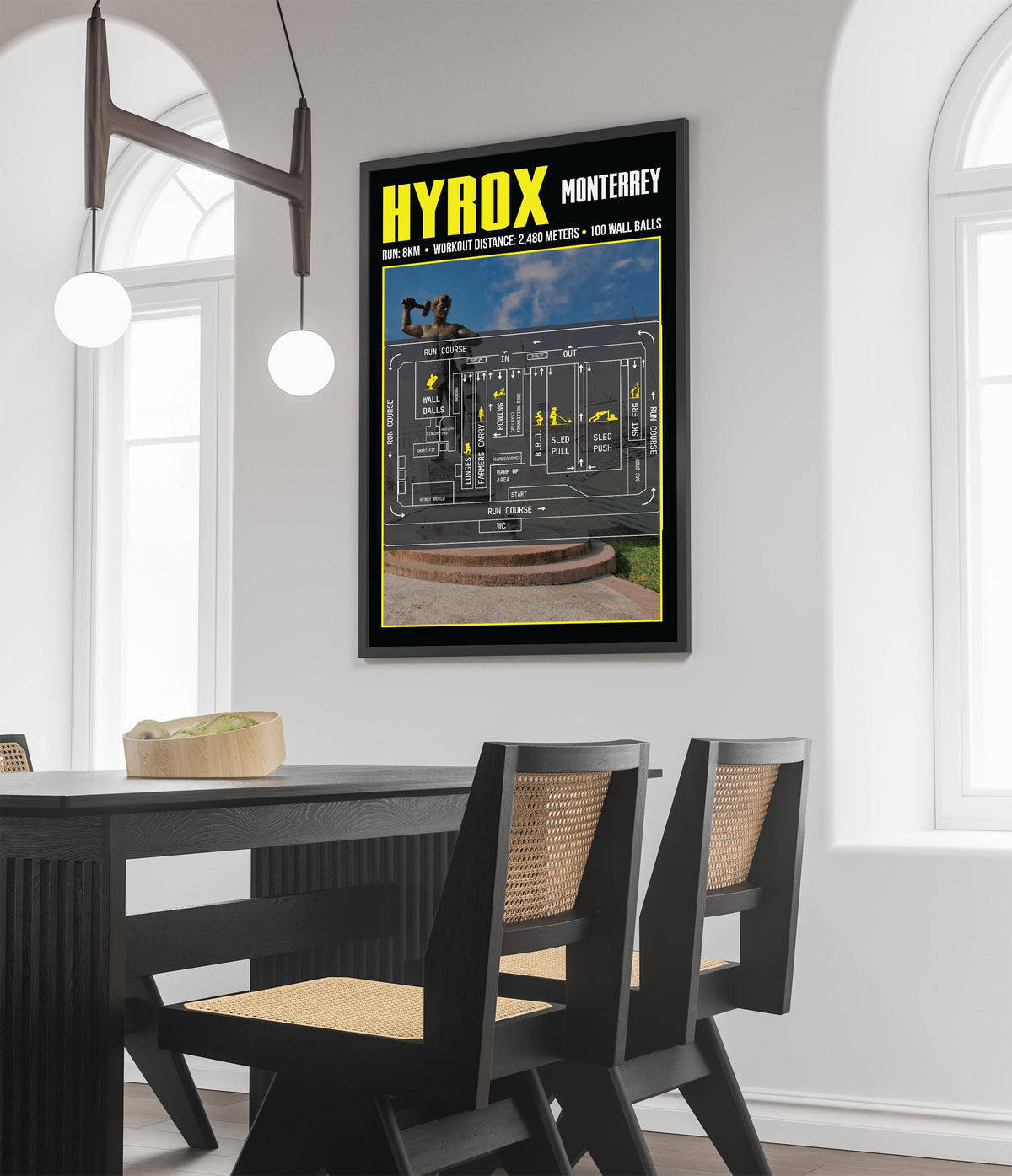 HYROX Monterrey Poster V2